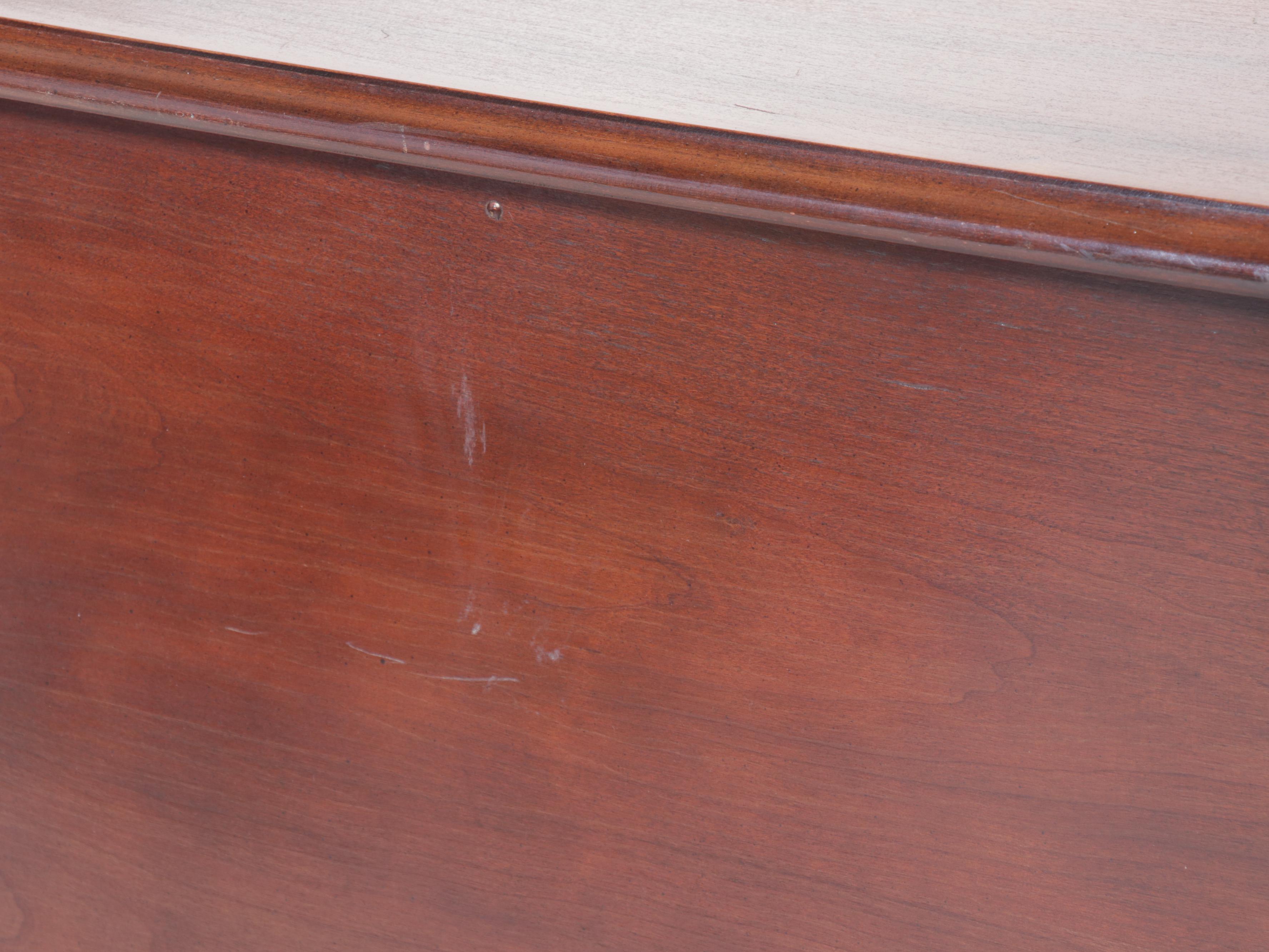 Queen Anne Style Mahogany Silver Chest