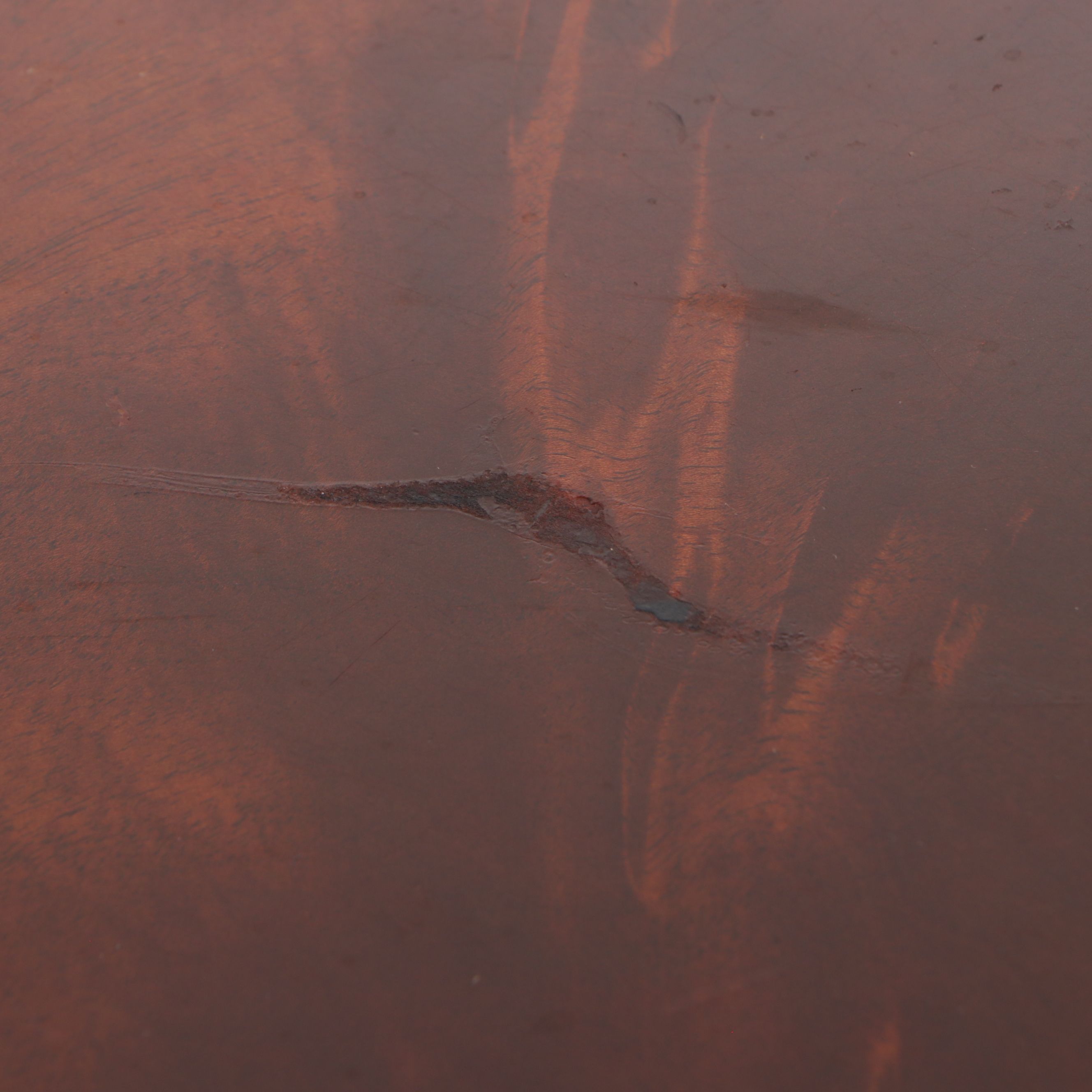Baker Furniture Regency Style Mahogany Center Table