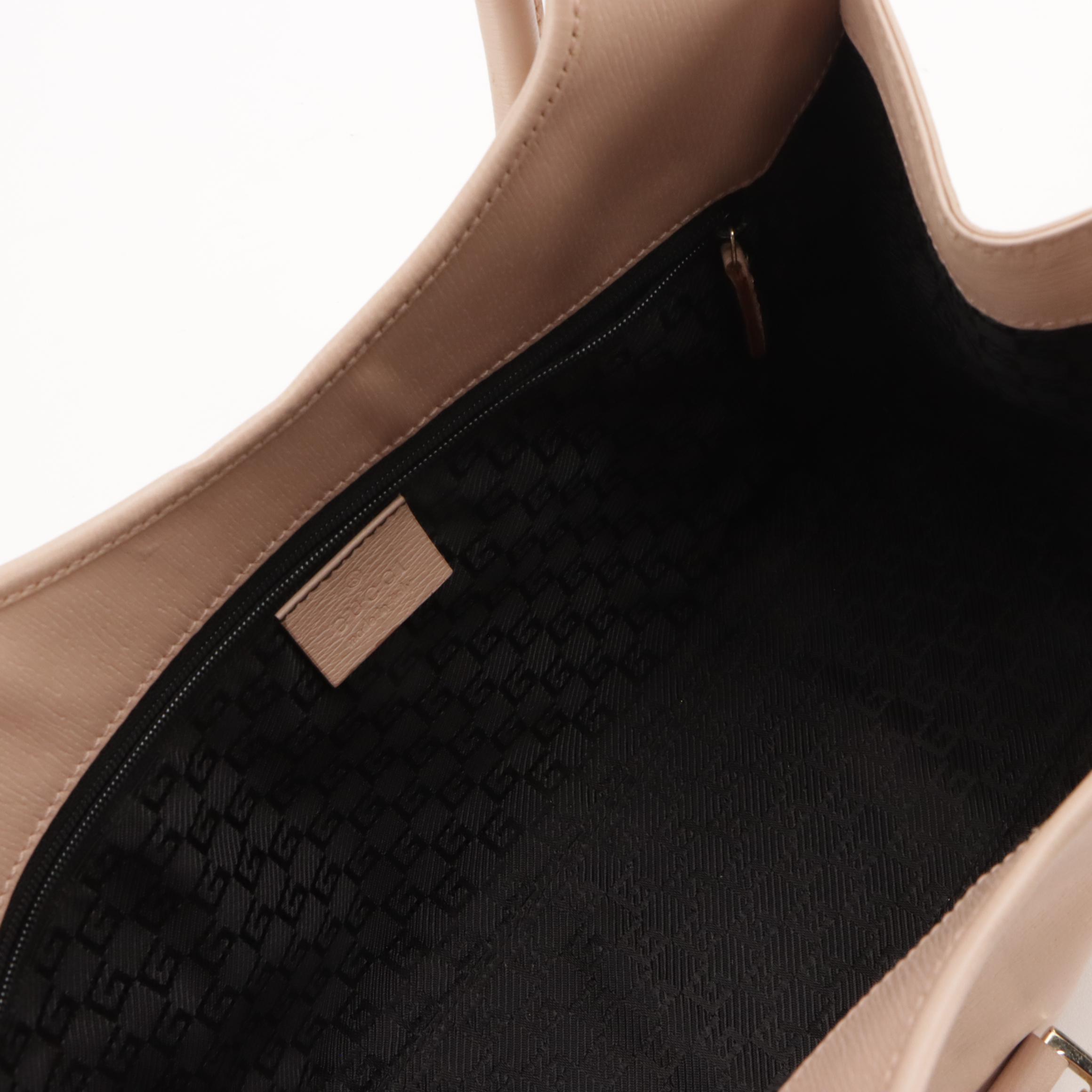 Gucci Leather Jackie Shoulder Bag