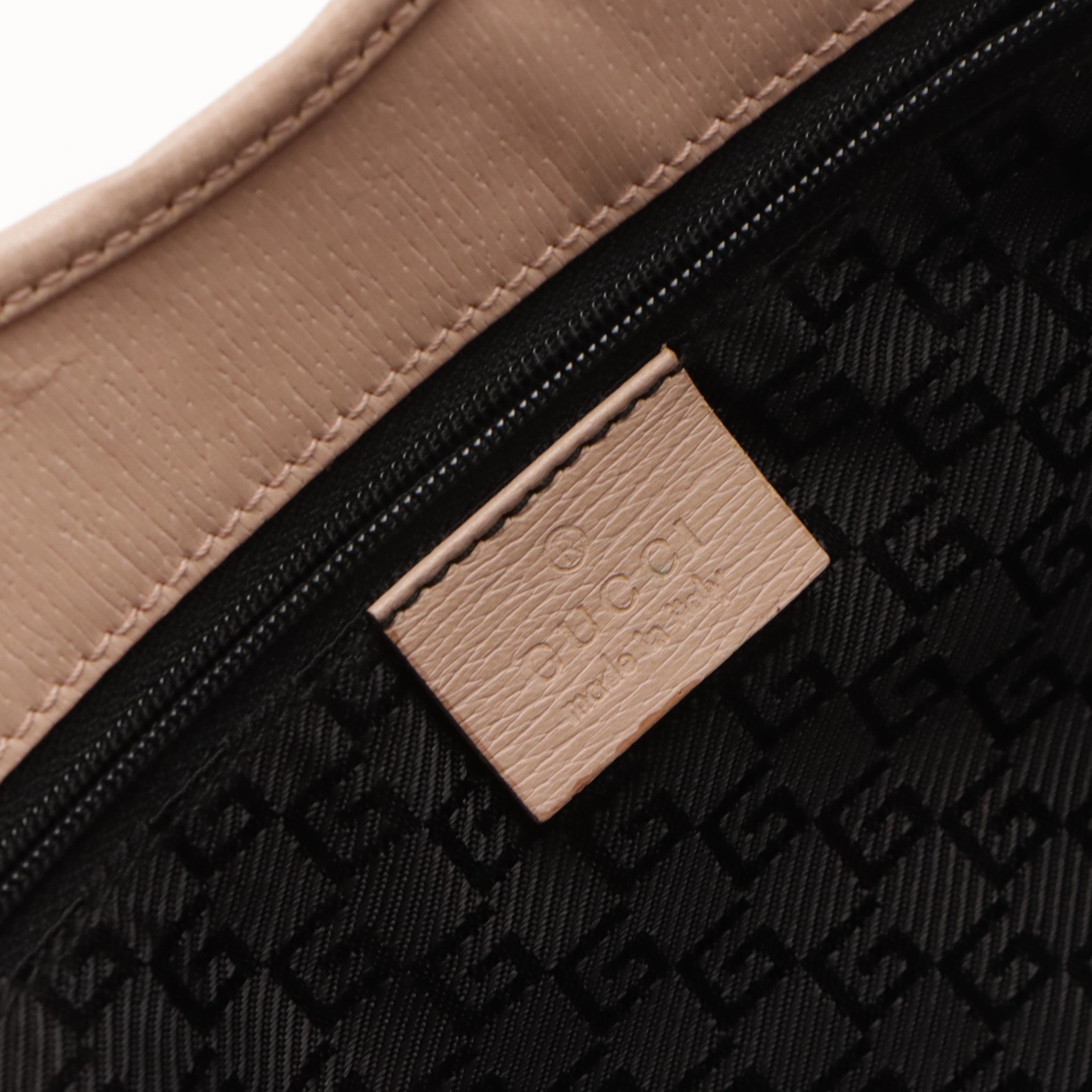 Gucci Leather Jackie Shoulder Bag