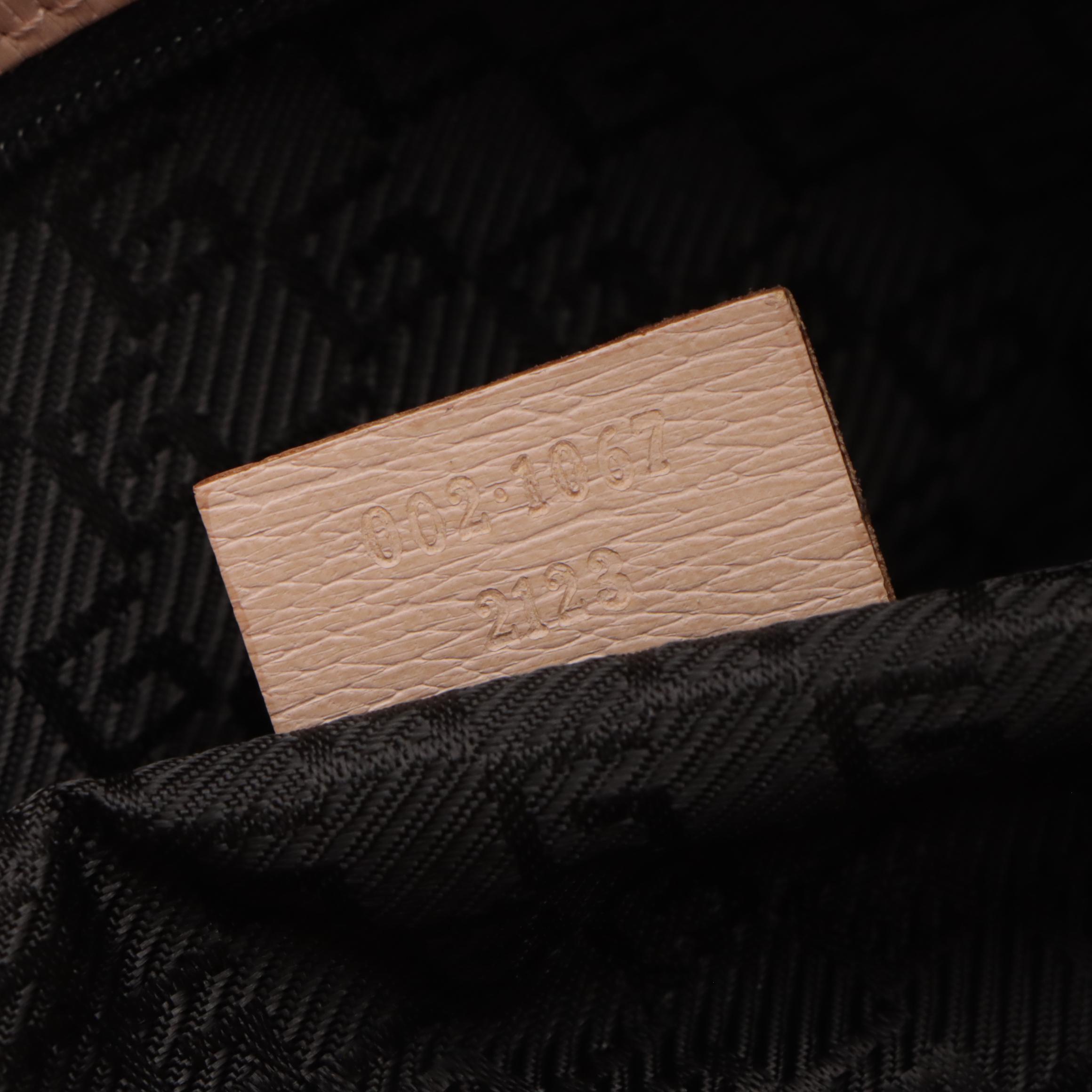 Gucci Leather Jackie Shoulder Bag