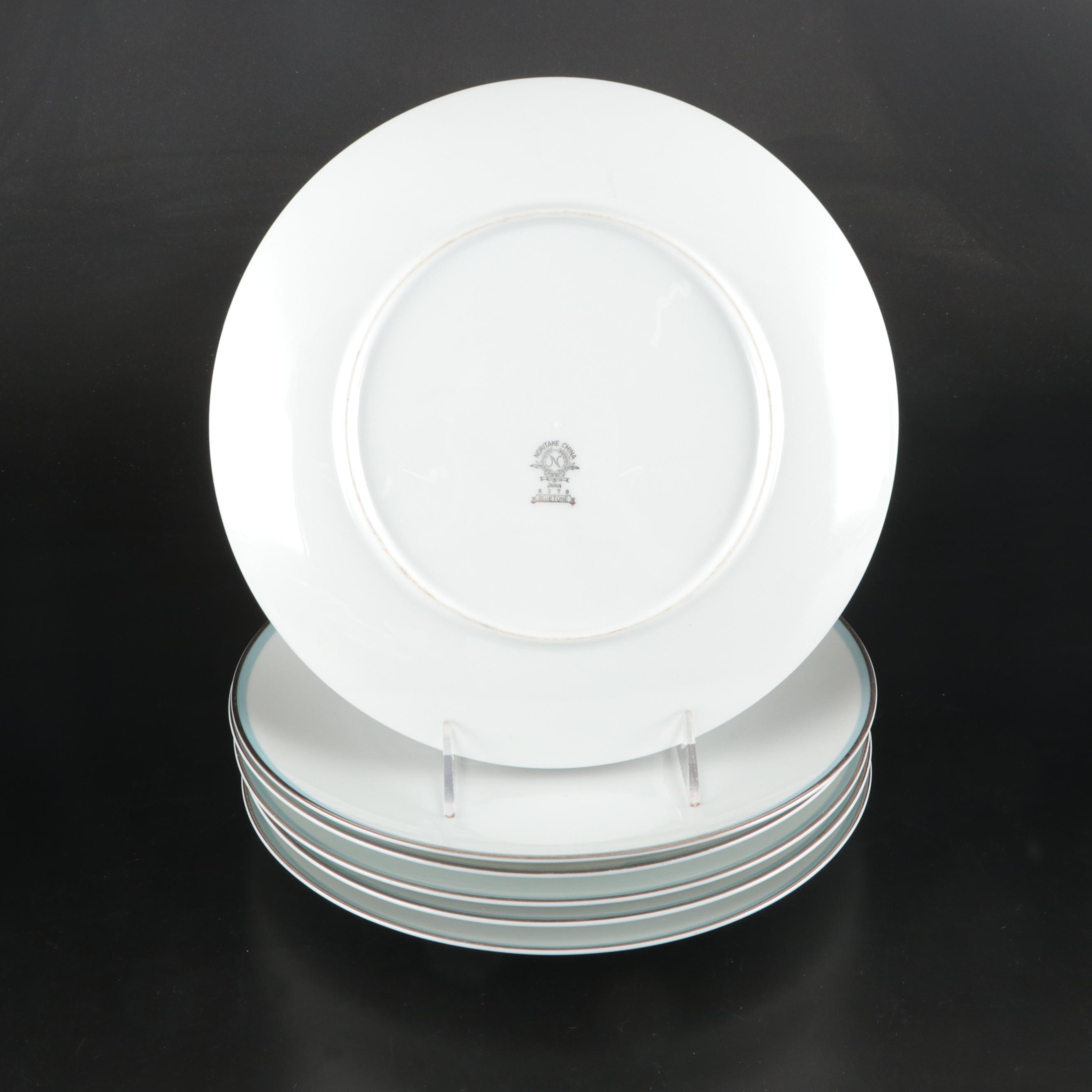 Noritake "Bluetone" Dinnerware and Serving Pieces, 1963–1969