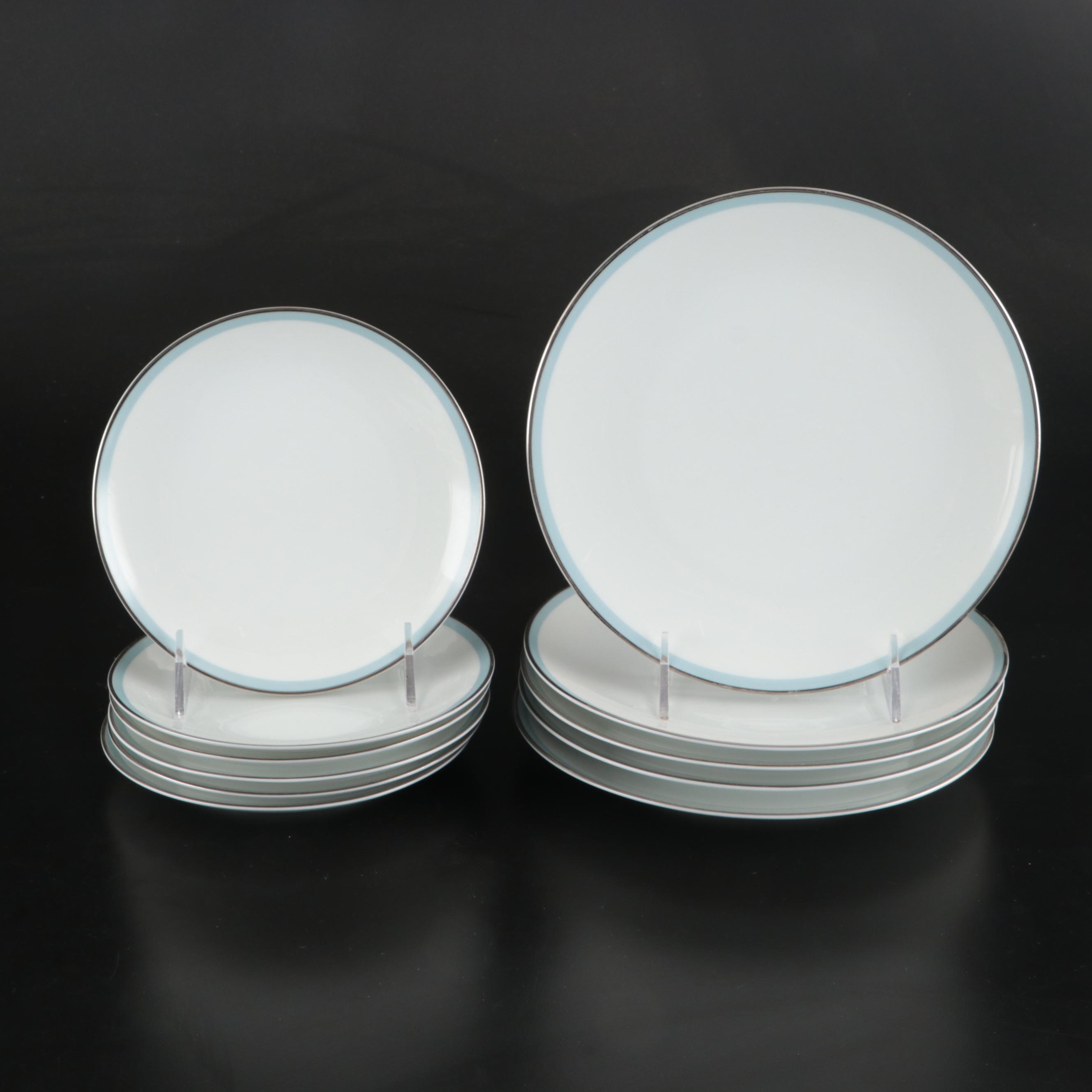 Noritake "Bluetone" Dinnerware and Serving Pieces, 1963–1969