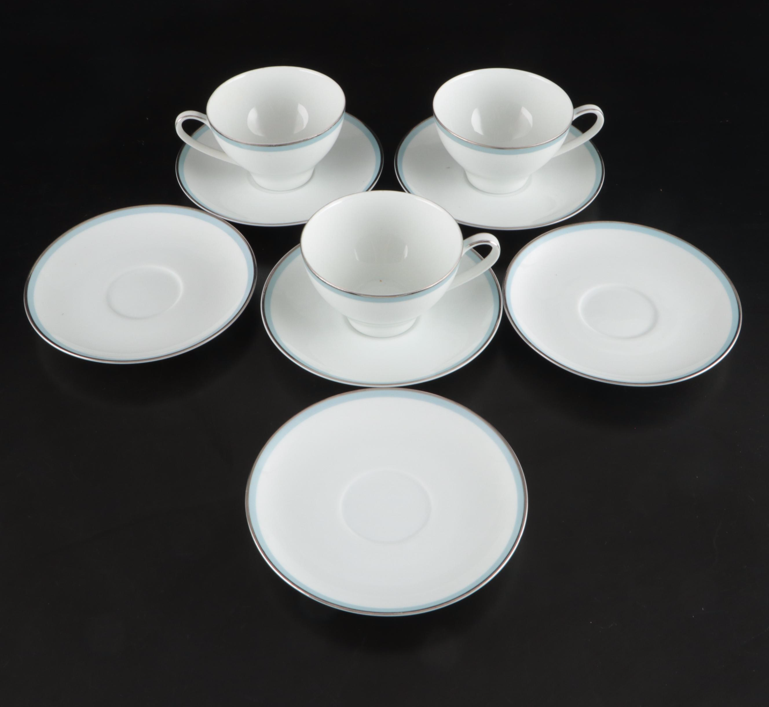 Noritake "Bluetone" Dinnerware and Serving Pieces, 1963–1969