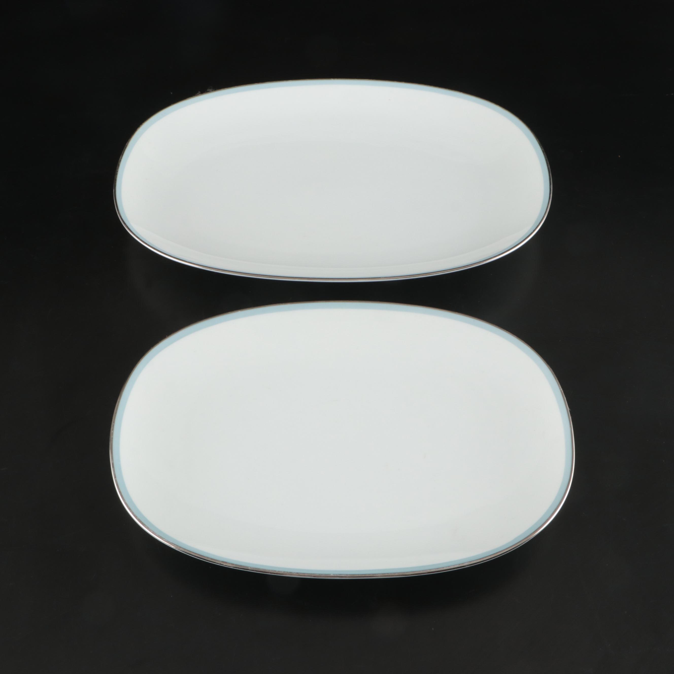 Noritake "Bluetone" Dinnerware and Serving Pieces, 1963–1969
