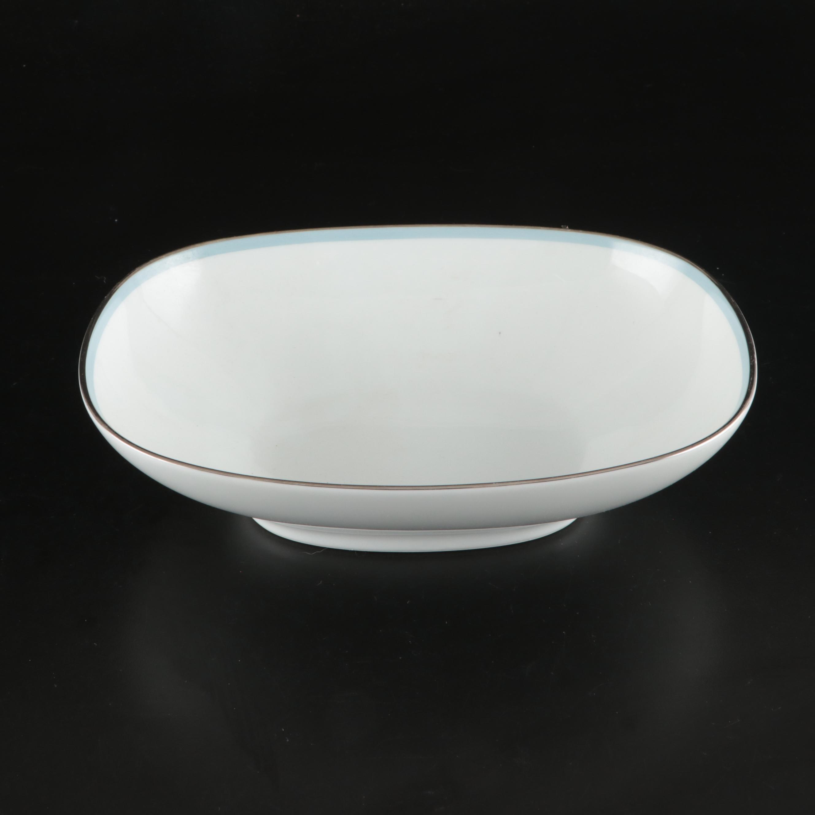 Noritake "Bluetone" Dinnerware and Serving Pieces, 1963–1969