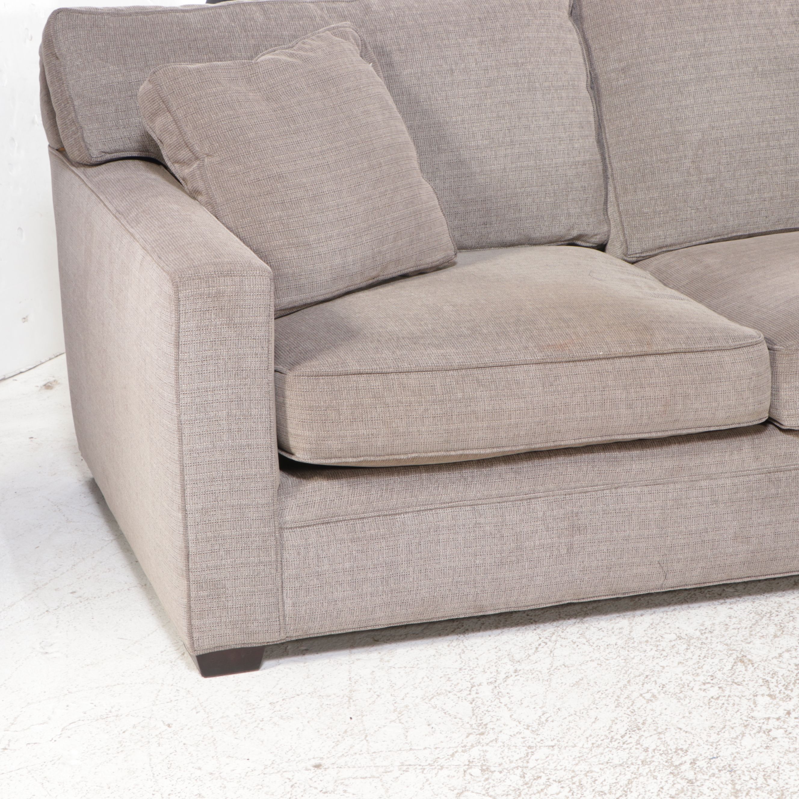 Macy's Modern Concepts Gray Sectional Sofa