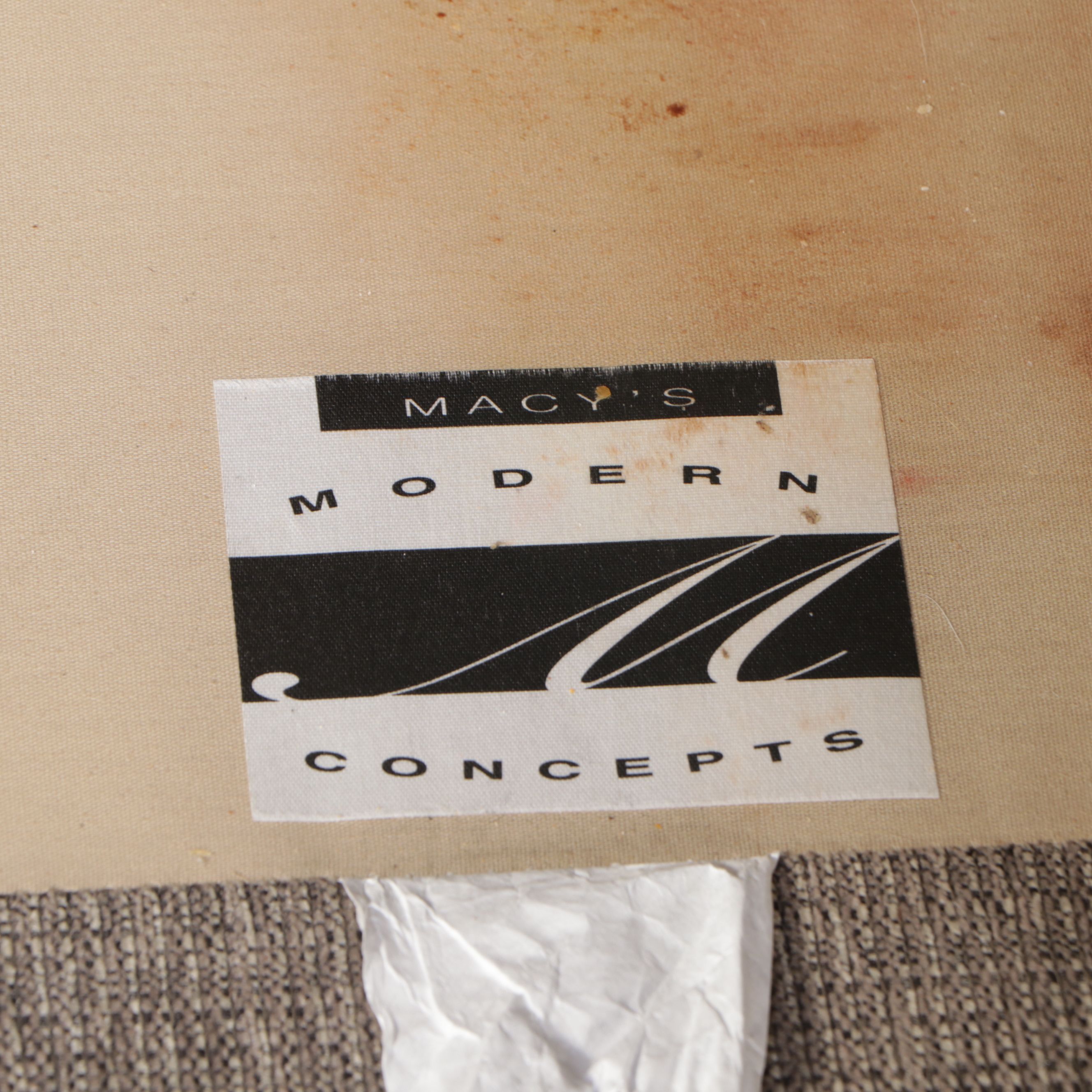 Macy's Modern Concepts Gray Sectional Sofa