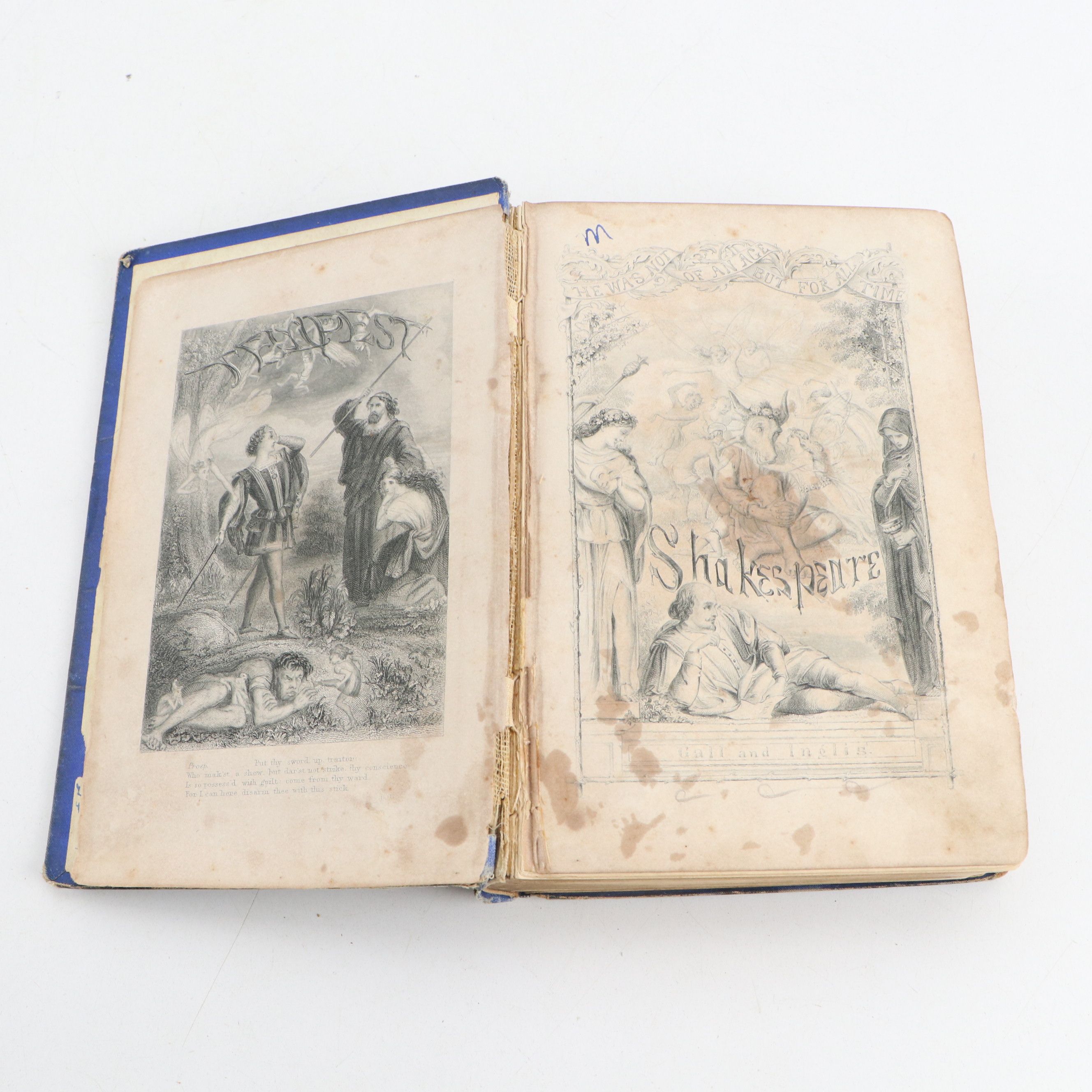 Illustrated "The Dramatic Works of William Shakespeare" and More Books
