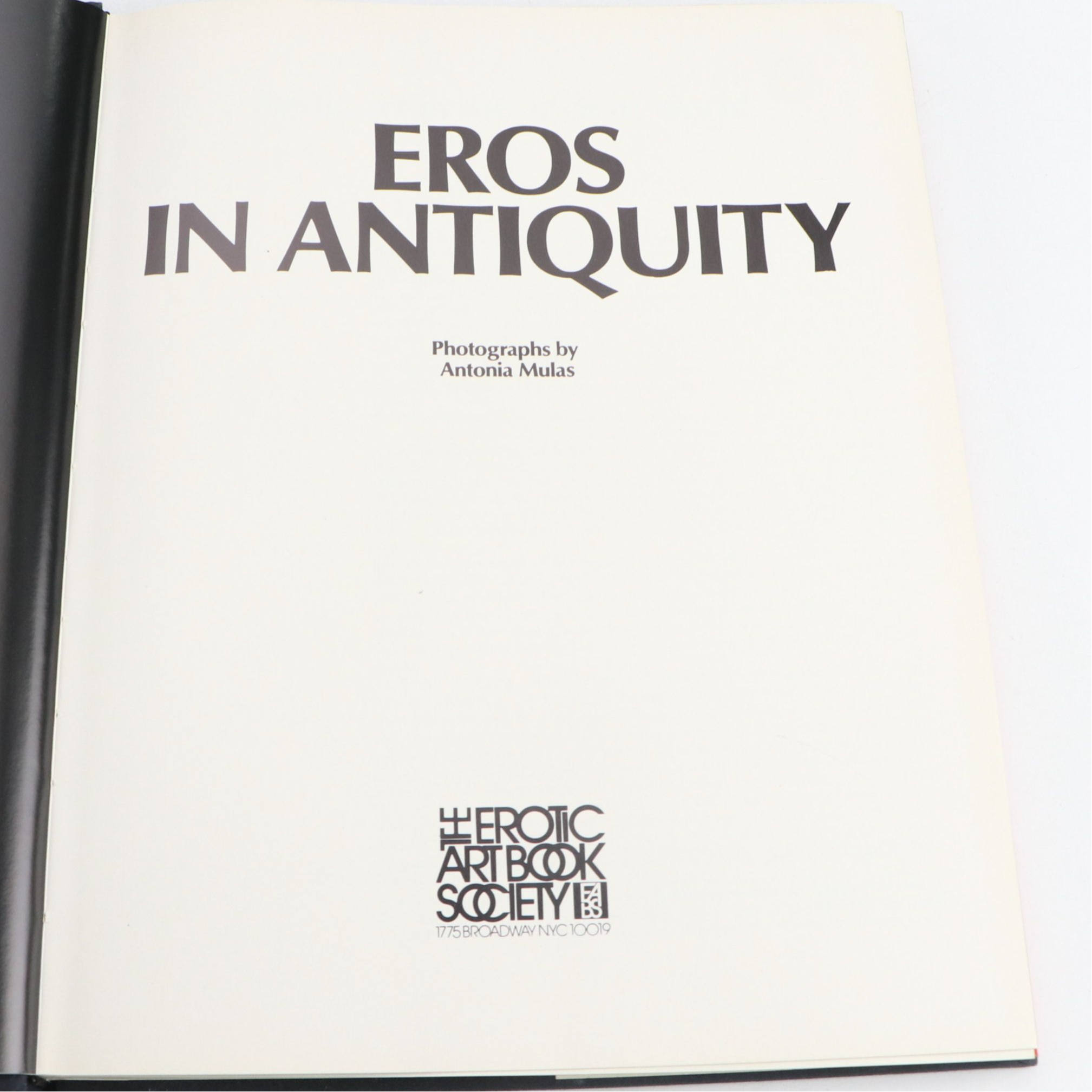 "Eros in Antiquity" by  Arnoldo Monadori and Other Erotic Literature with Dice