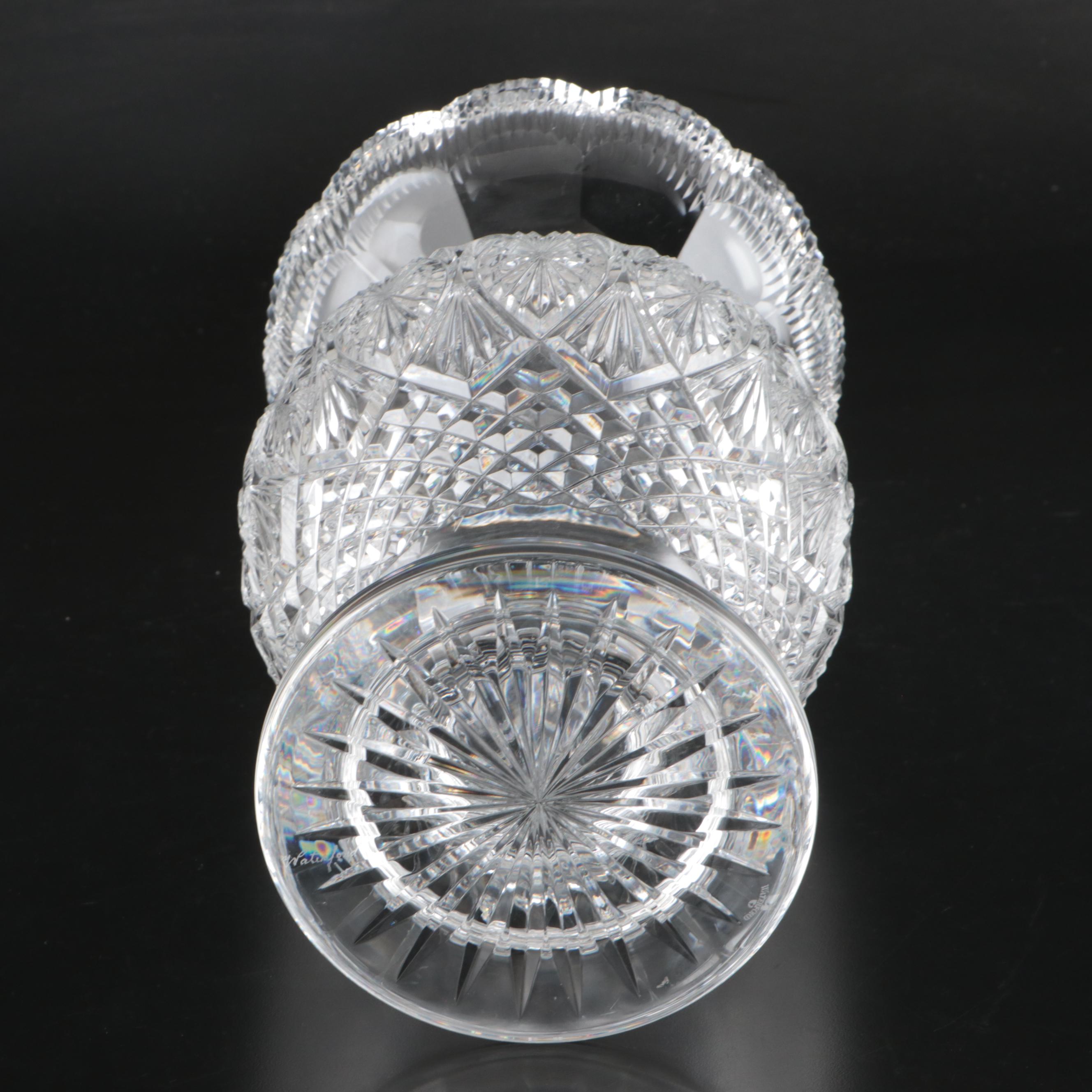 Waterford Crystal Master Cutter Collection Flower Vase, Late 20th Century