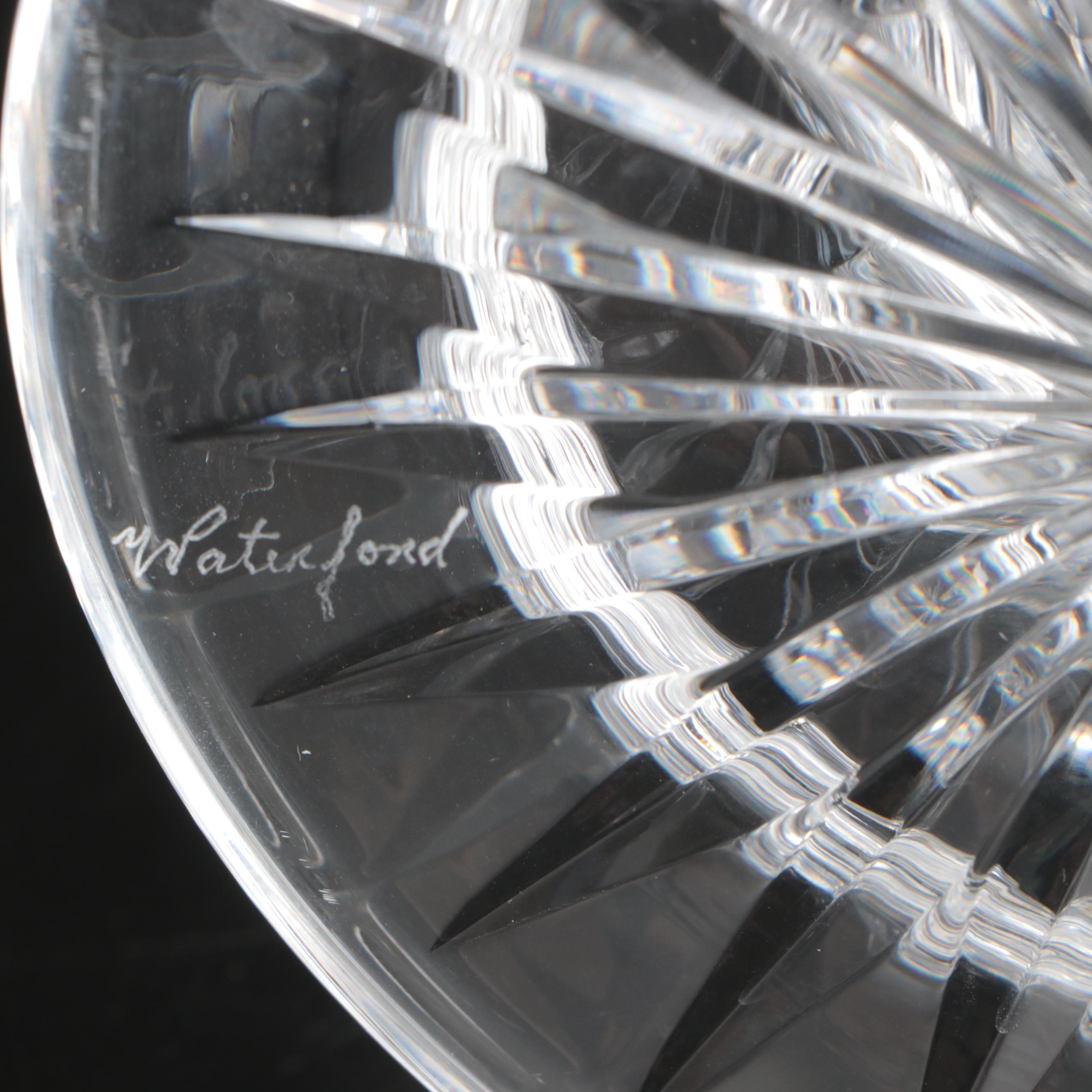 Waterford Crystal Master Cutter Collection Flower Vase, Late 20th Century