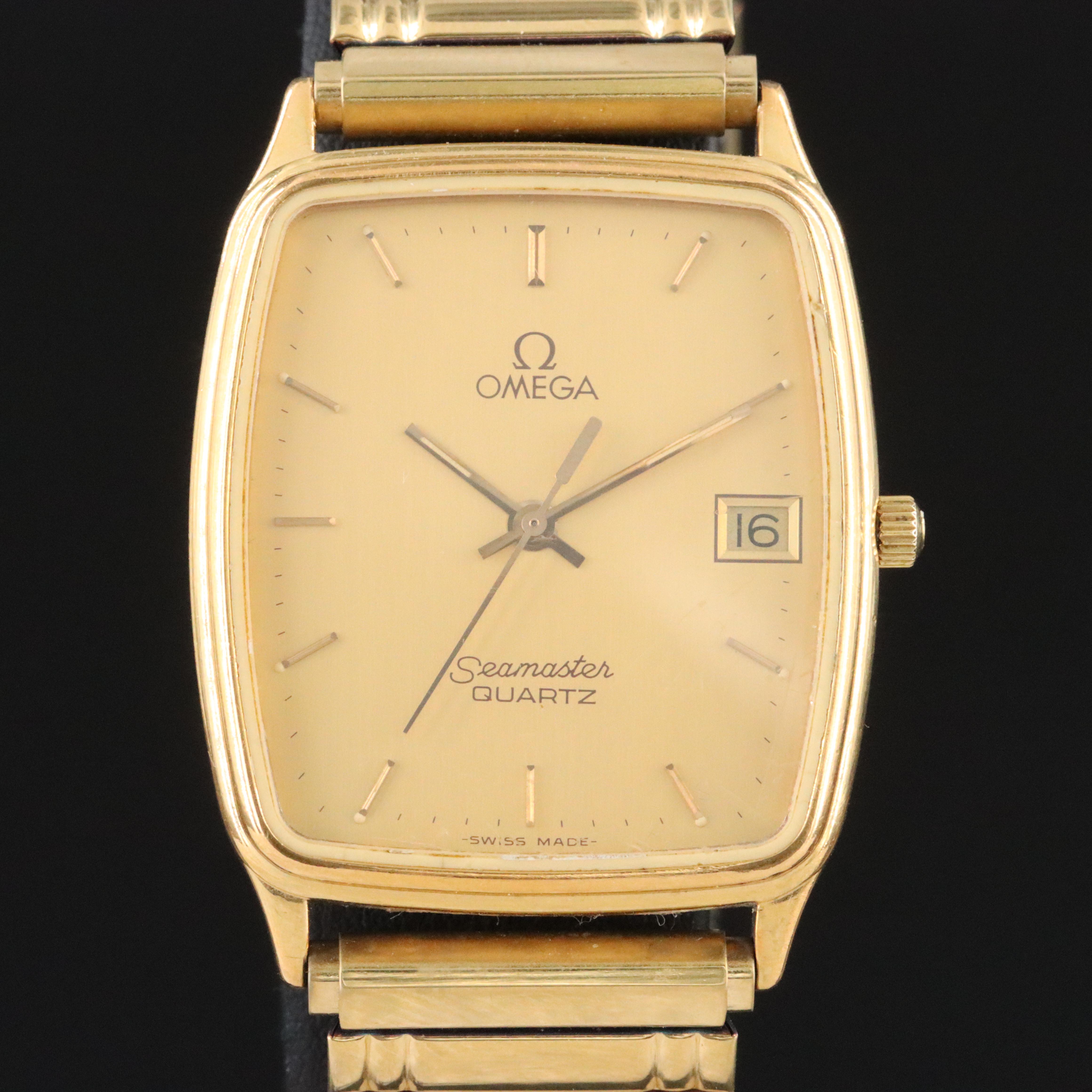 Omega Seamaster Quartz Date Watch