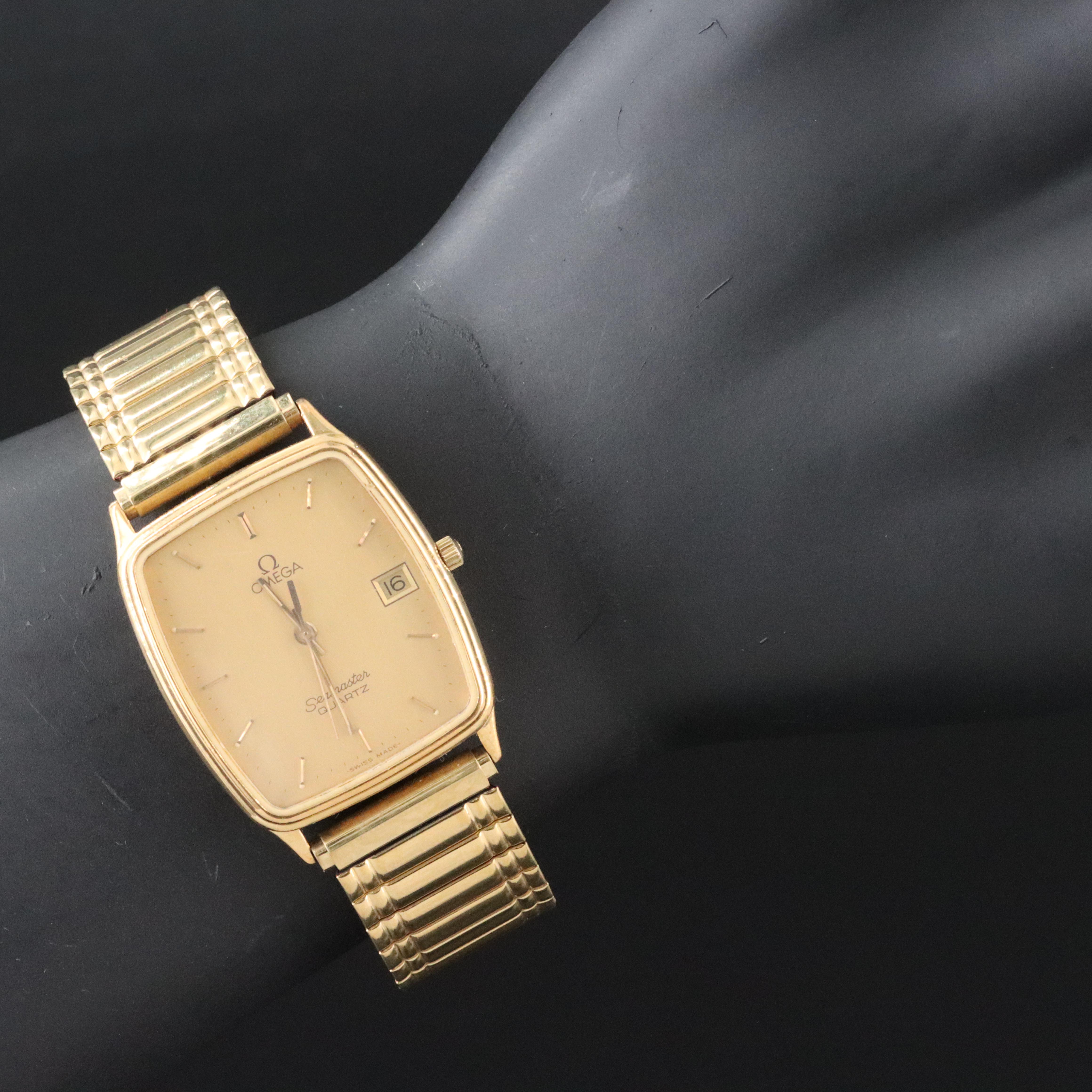 Omega Seamaster Quartz Date Watch