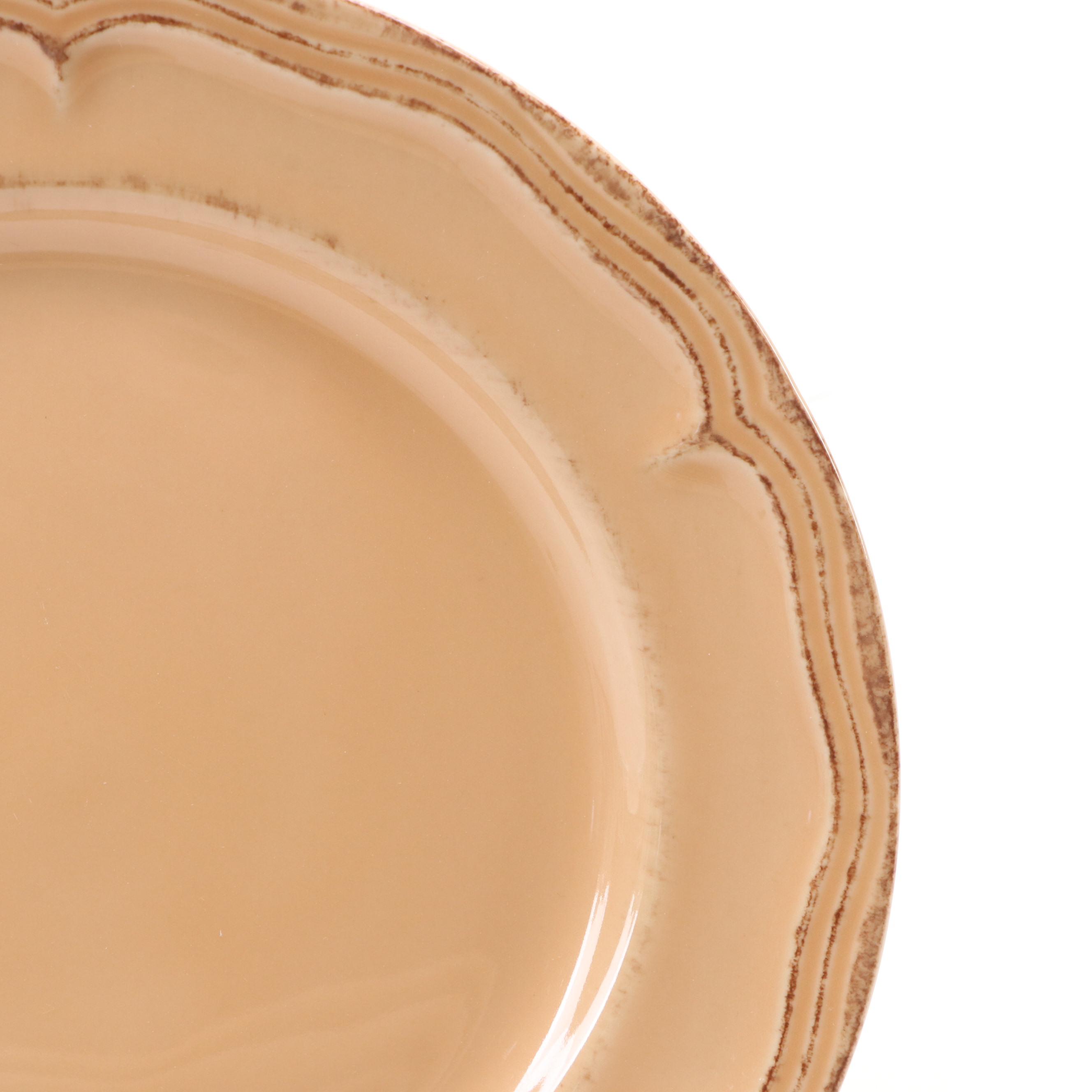 Nikko "Country Market" Antique Brown Stoneware Tableware, 2003–2006