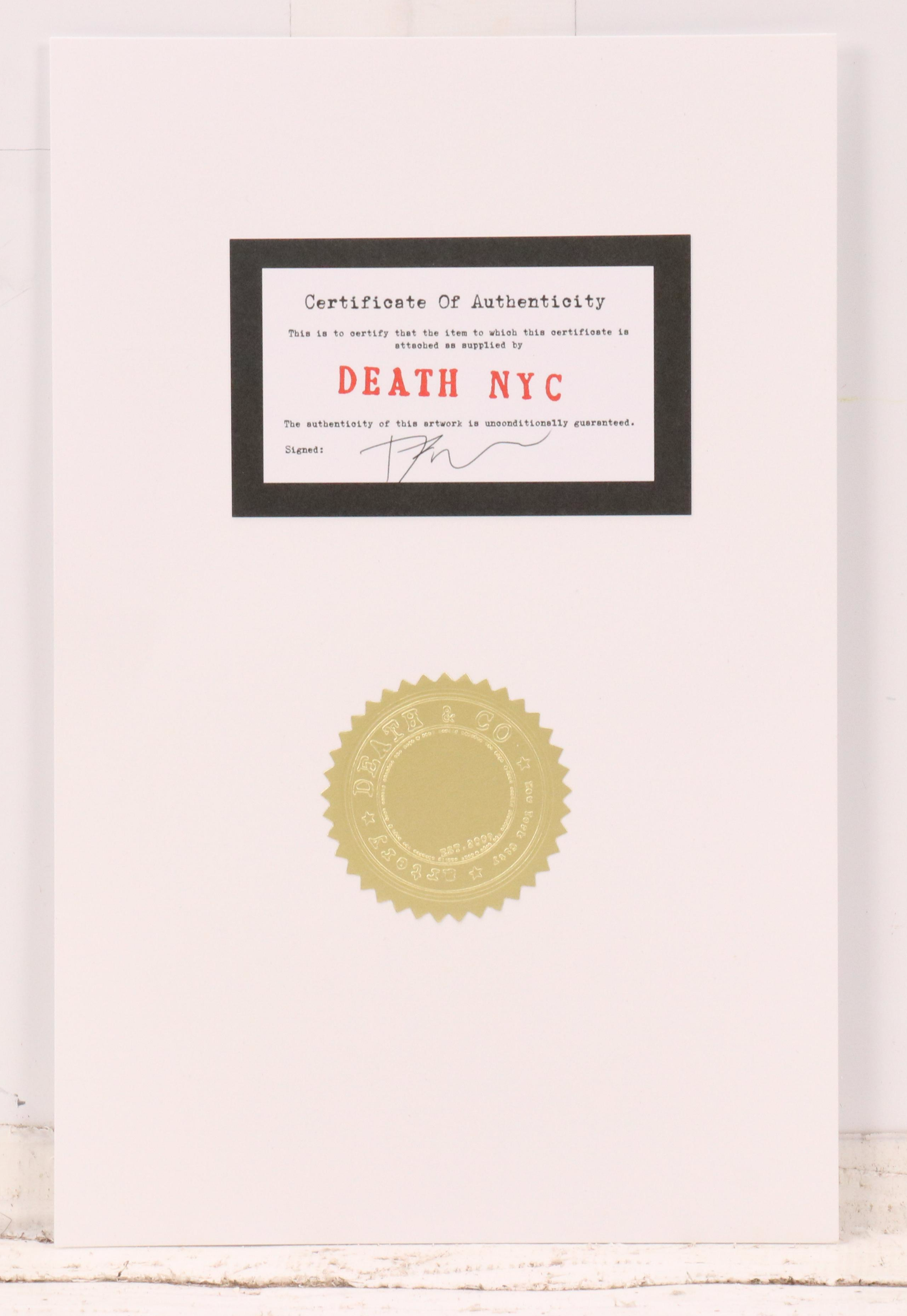 Death NYC Pop Art Graphic Print of Jimi Hendrix, 2024