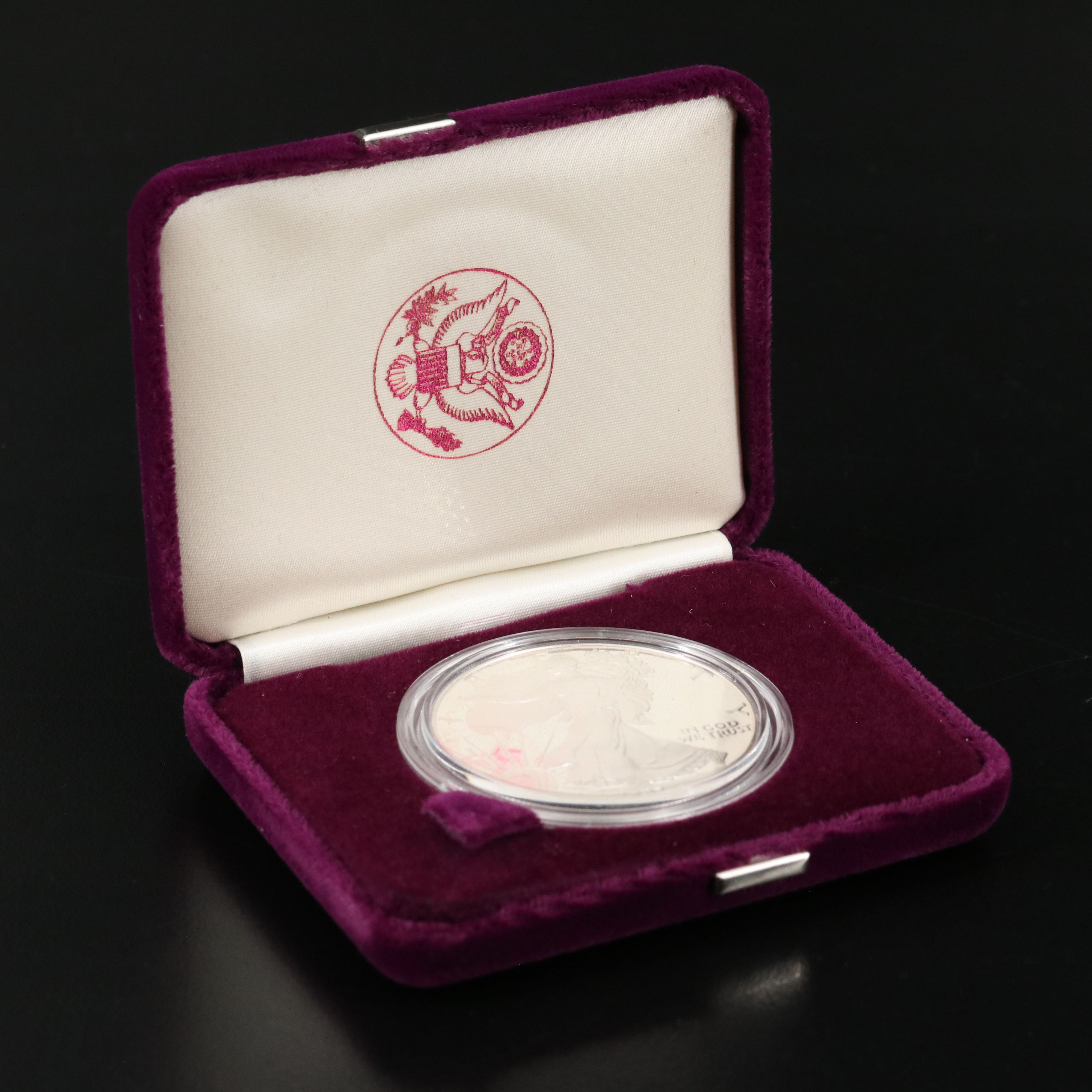 1987-S $1 U.S. Silver Eagle Proof Coin