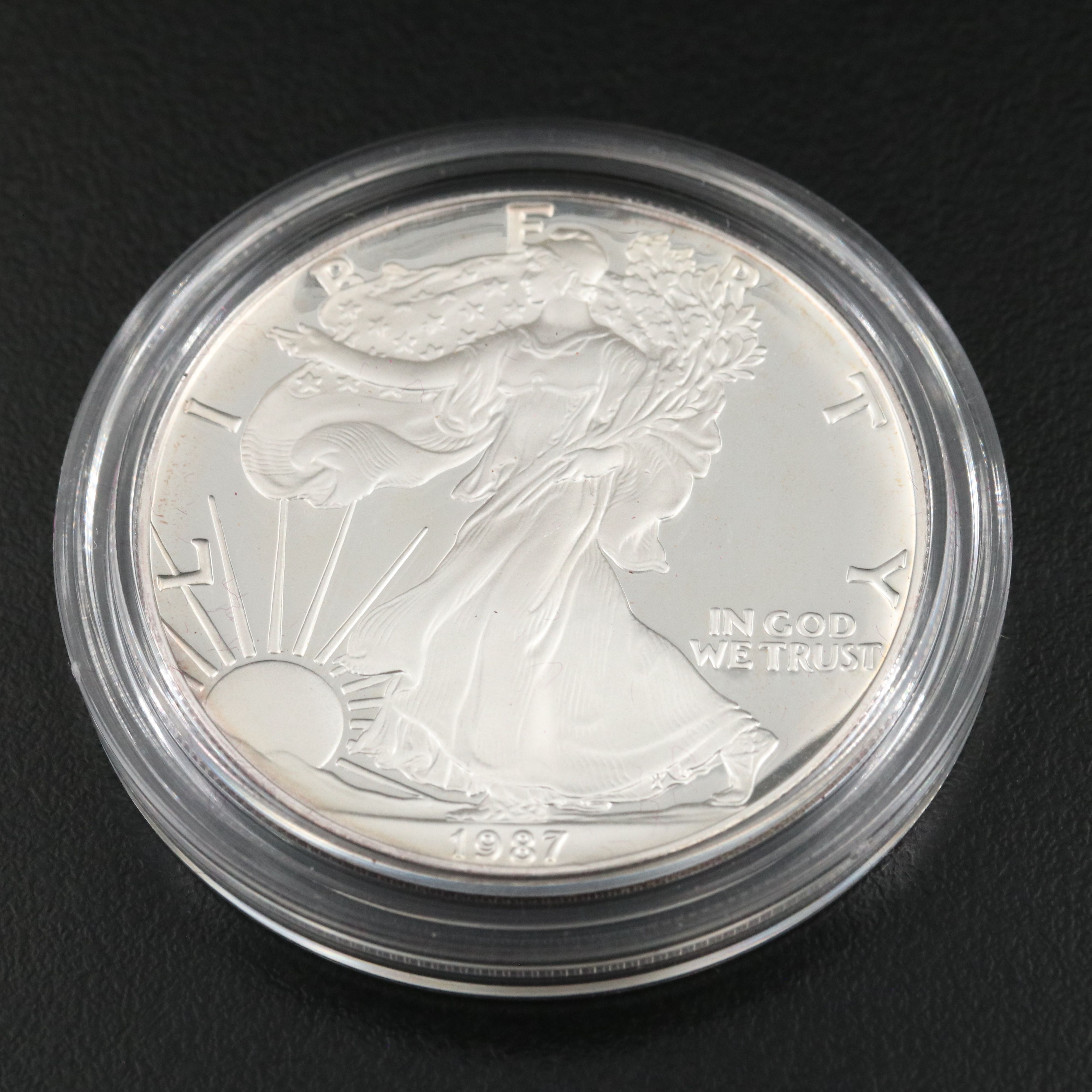 1987-S $1 U.S. Silver Eagle Proof Coin