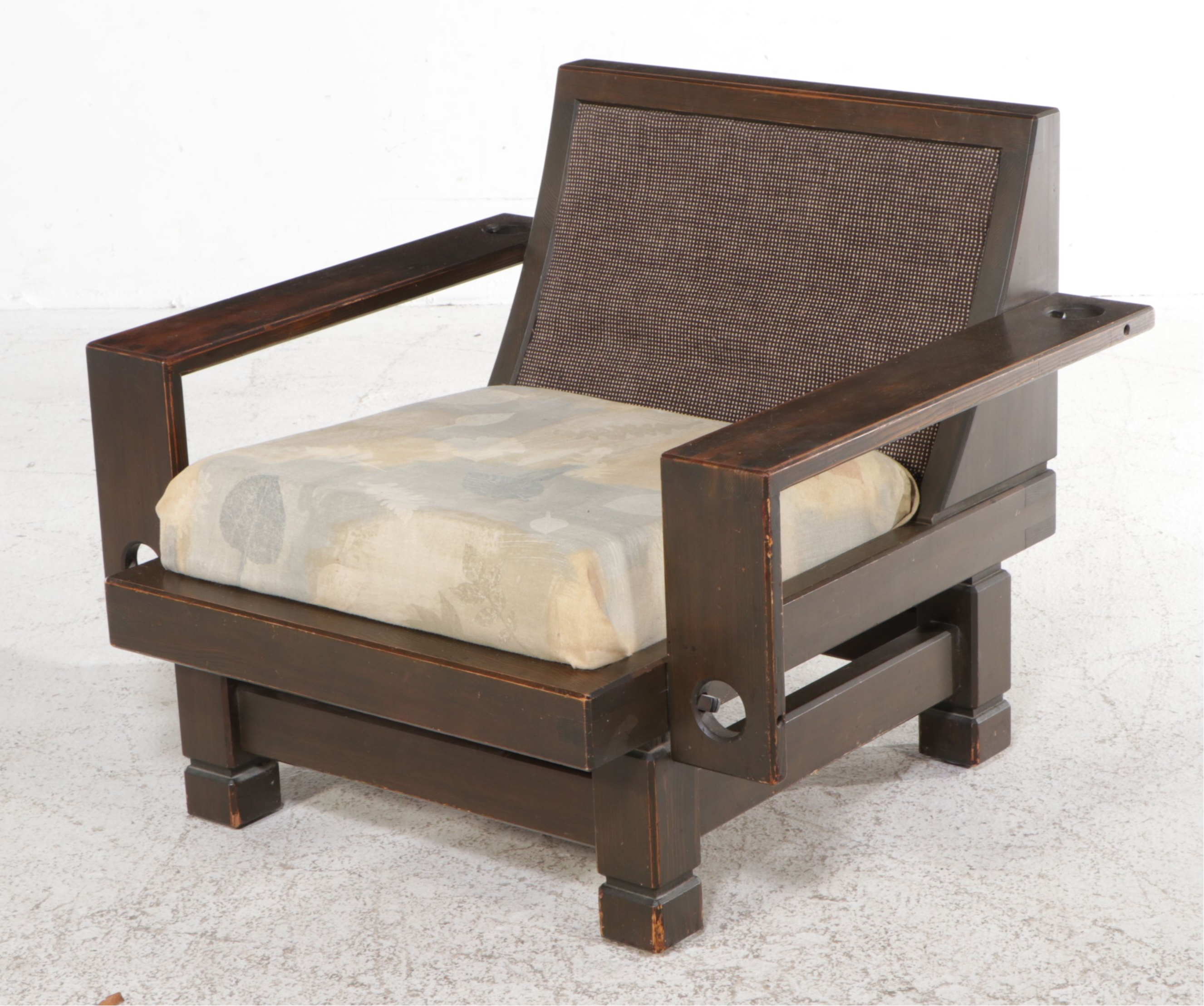 Klaus Rausch for Rausch Collection "St. Moritz" Armchair and Ottoman