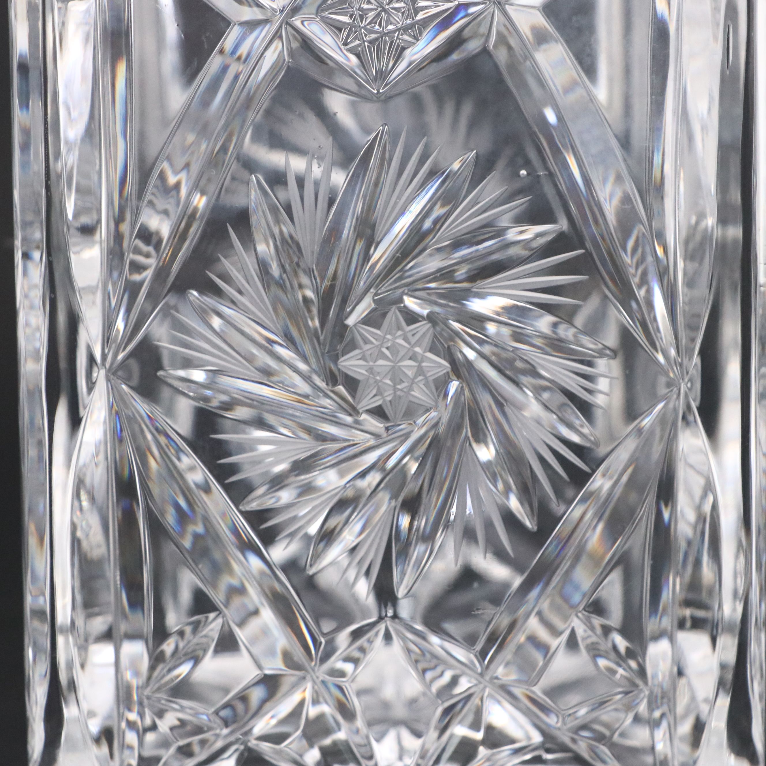 Tiffany "Newport" Crystal Brandy Glasses with Crystal Pinwheel Decanter