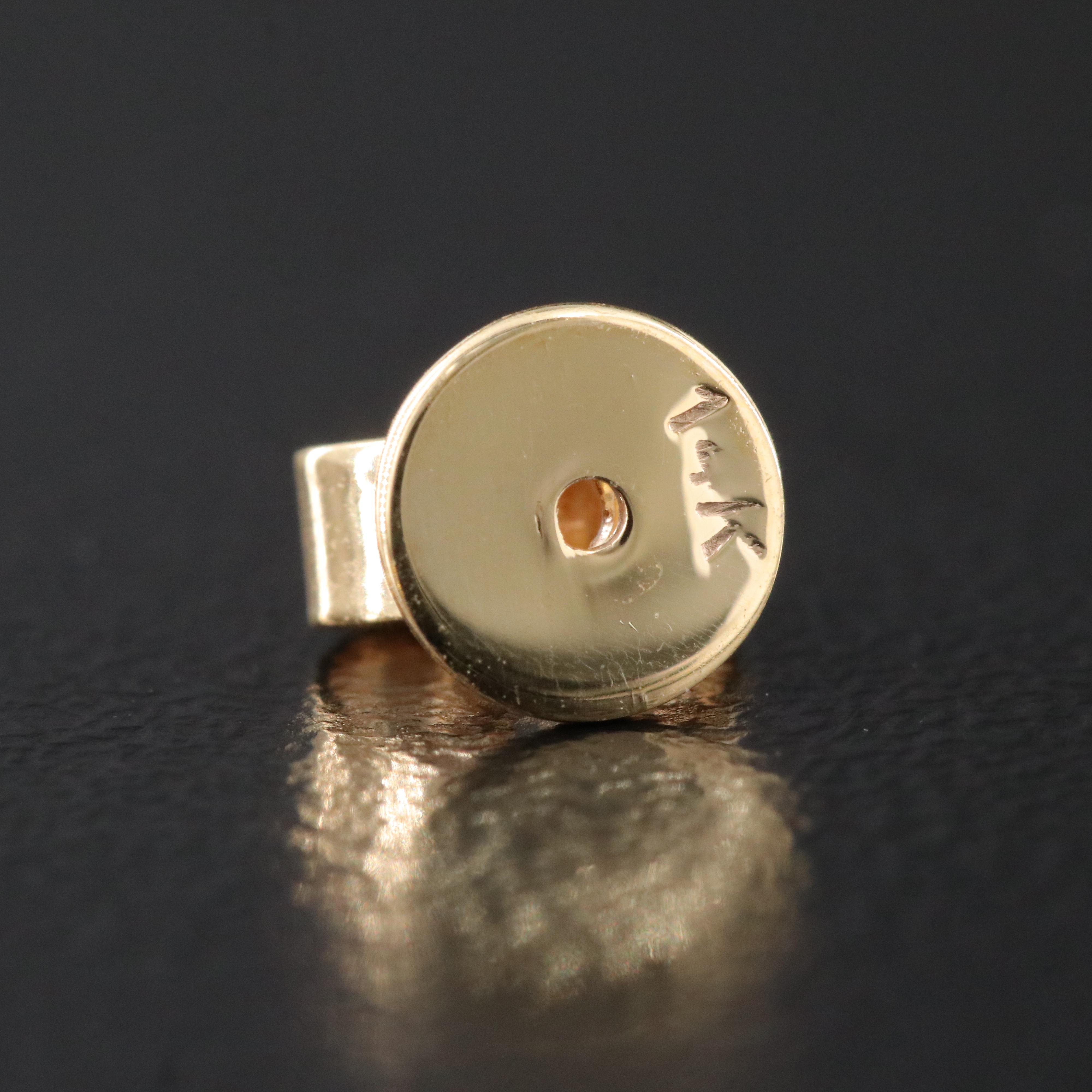 14K 4.06 CTW Lab Grown Diamond Stud Earrings with IGI Reports