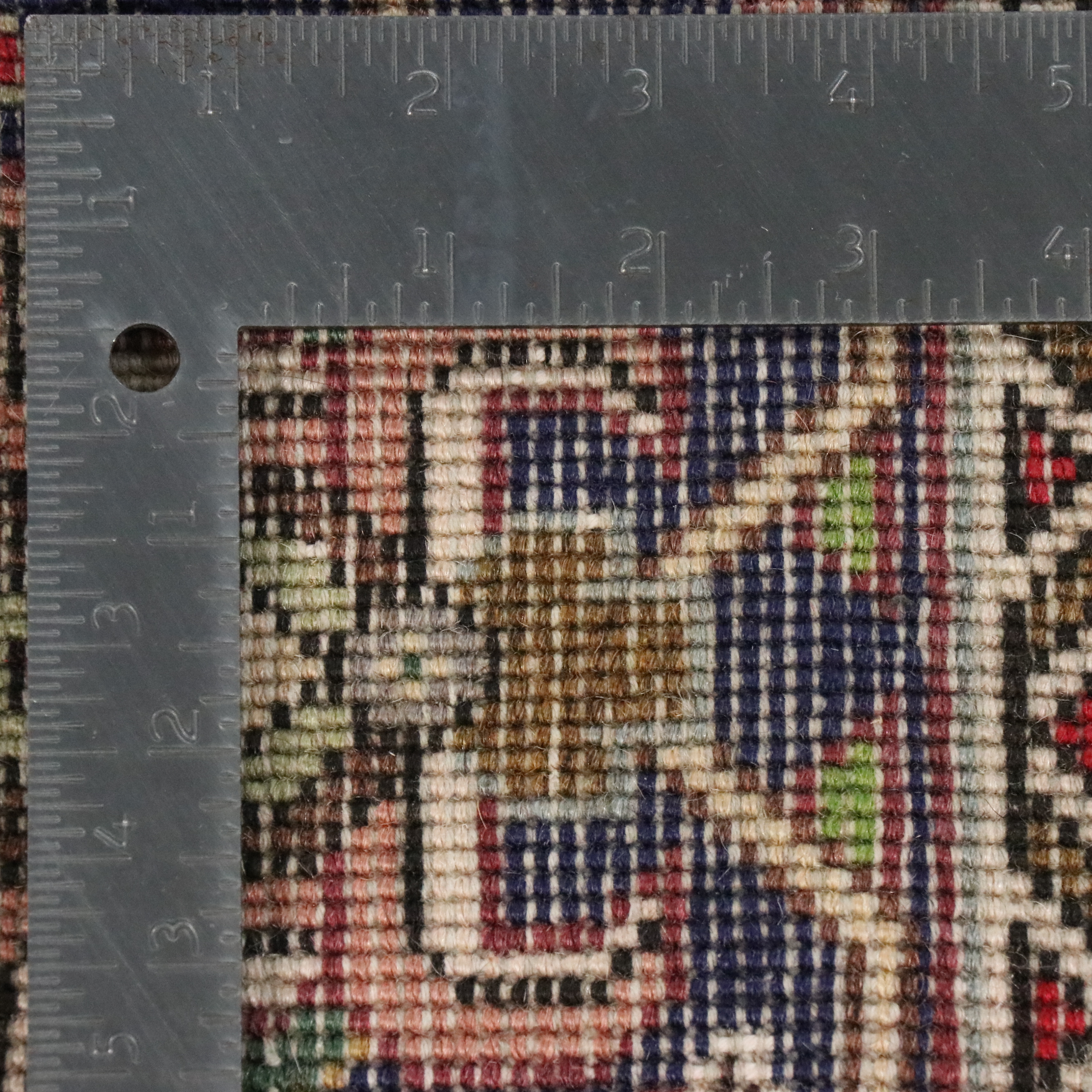 8'1 x 11'6 Hand-Knotted Persian Heriz Serapi Area Rug