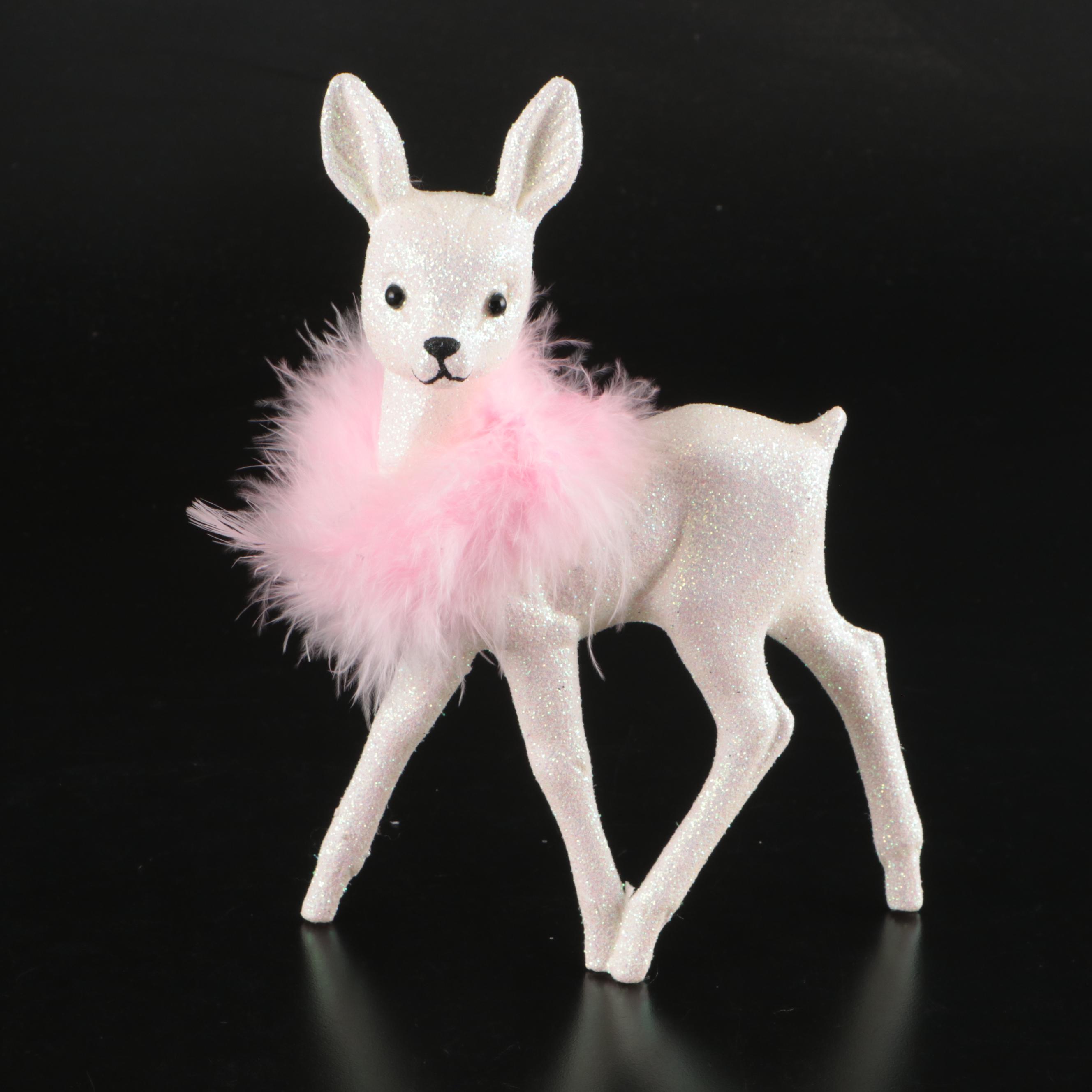 Deer Figurines with Other Seasonal Décor