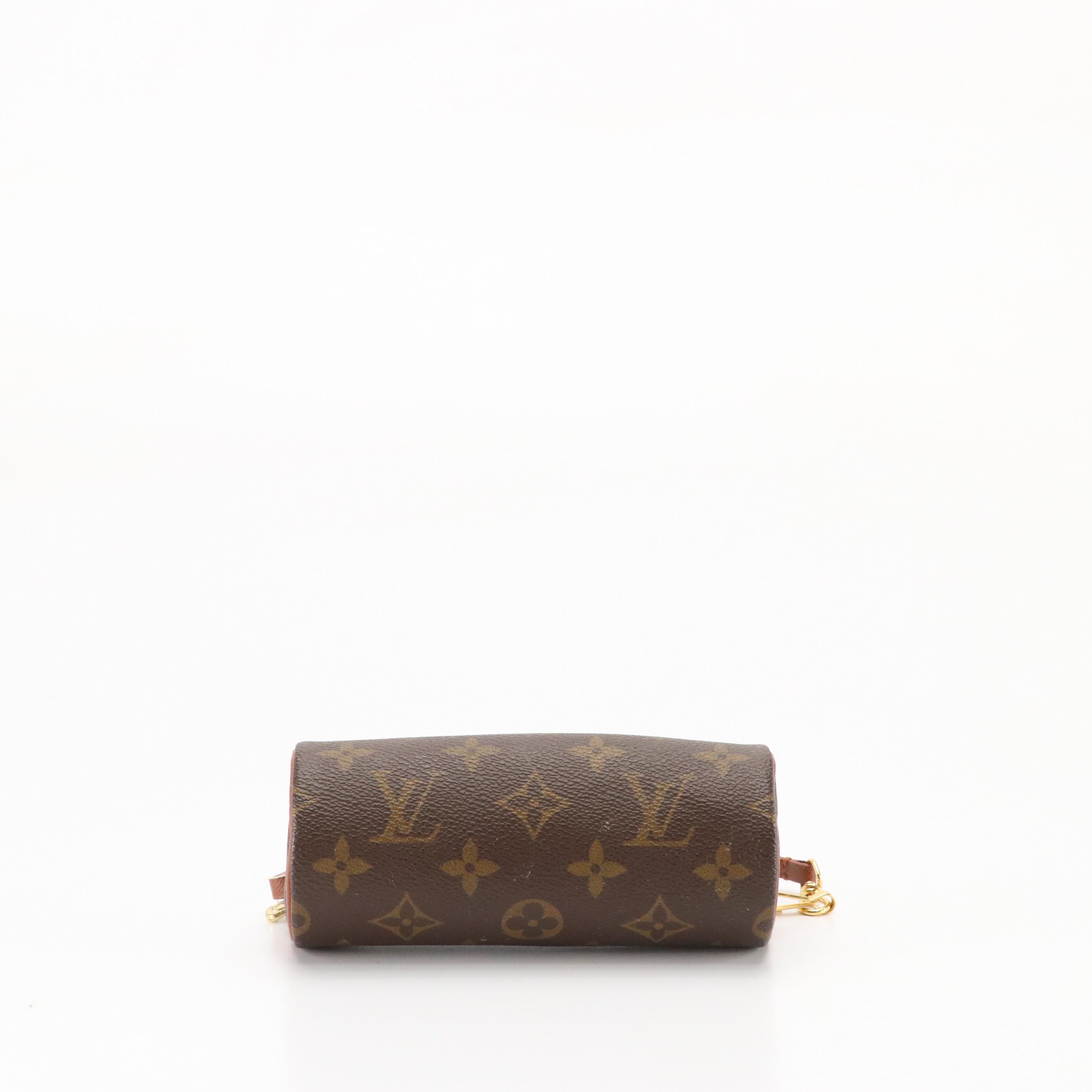 Louis Vuitton Papillon Pochette in Monogram Canvas and Leather