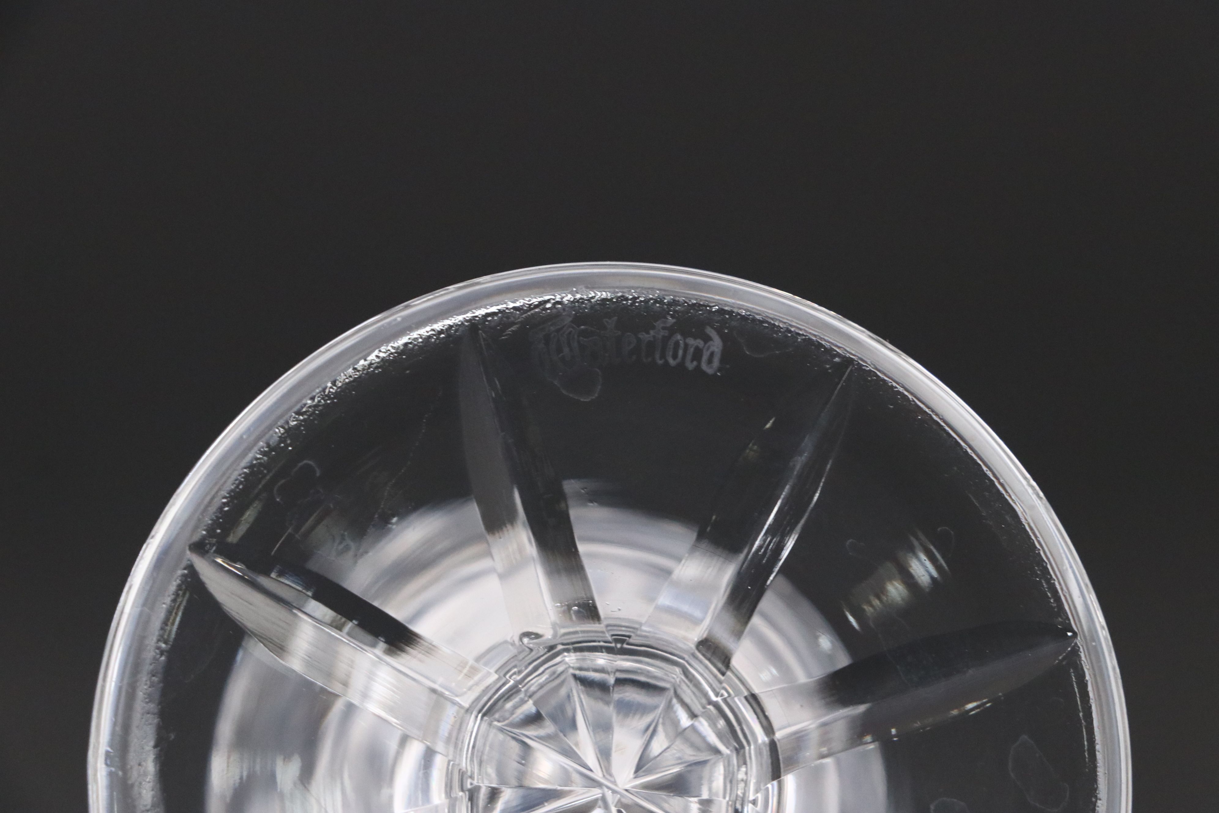 Fifth Avenue "Fairmont" Crystal Vase and Waterford "Lismore" Candlesticks