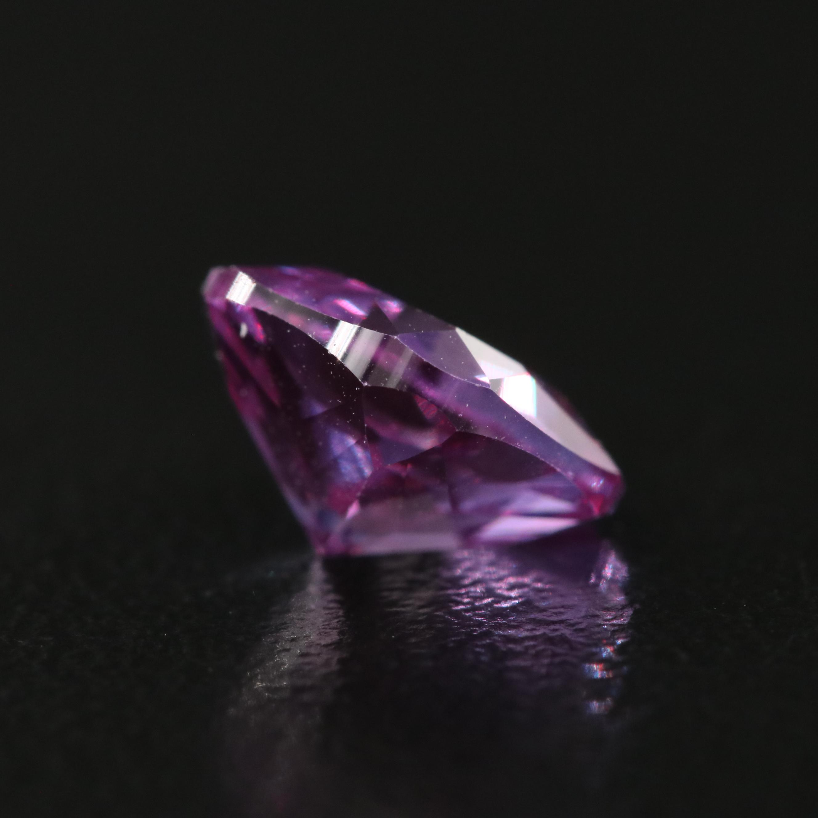 Loose 2.64 CT Lab Grown Color Change Sapphire
