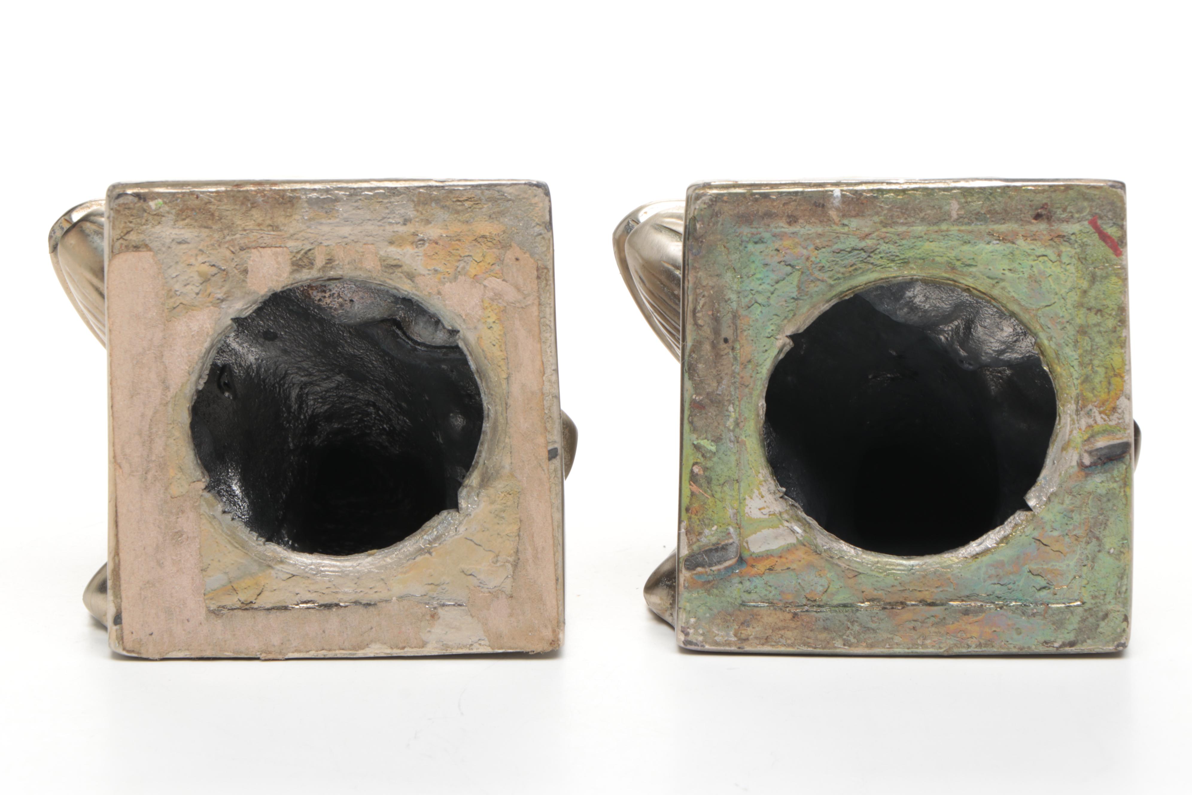 Whale Brushed Pewter Finish Spelter Bookends