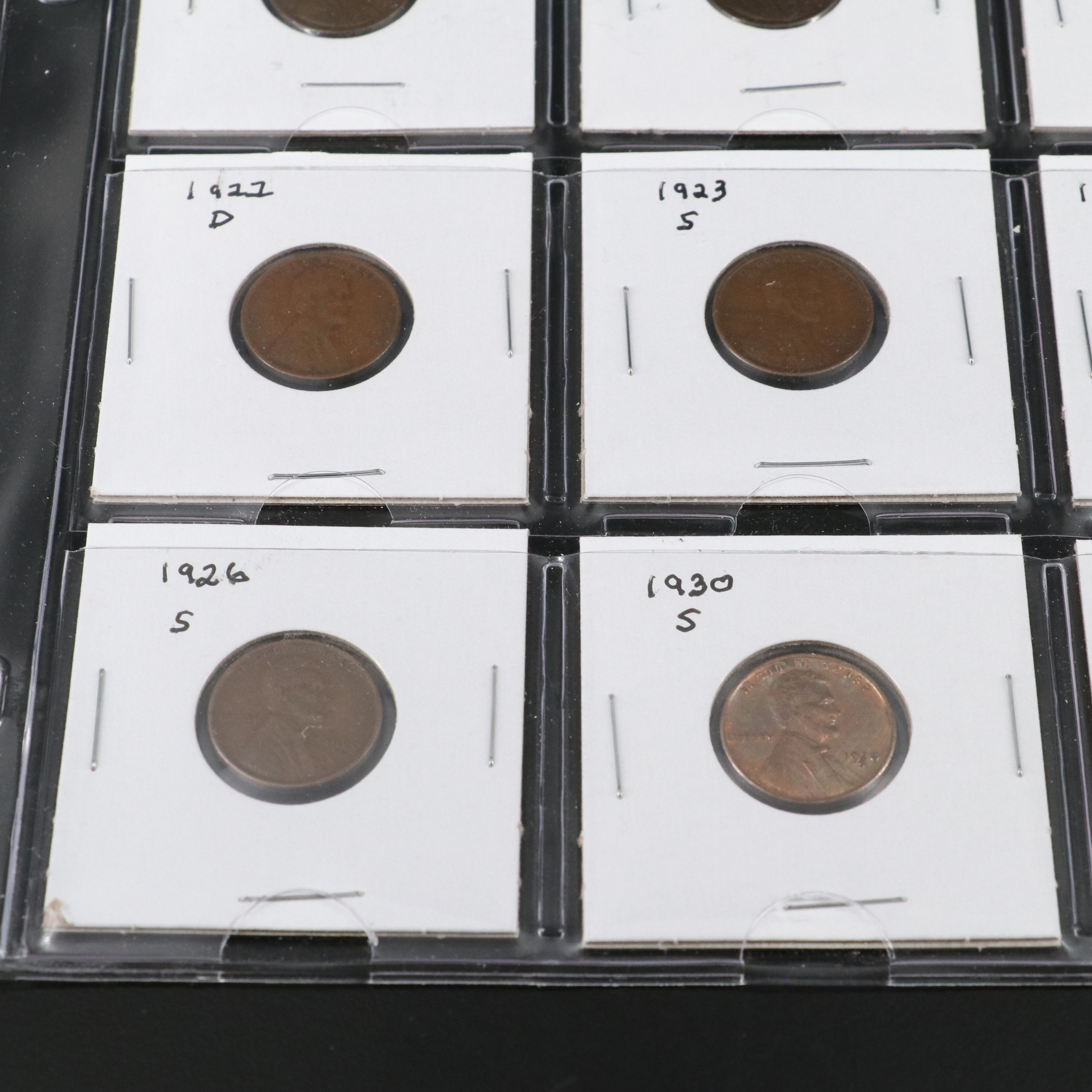 Collection of Twenty Earlier Date Lincoln Cents Including a 1911-S