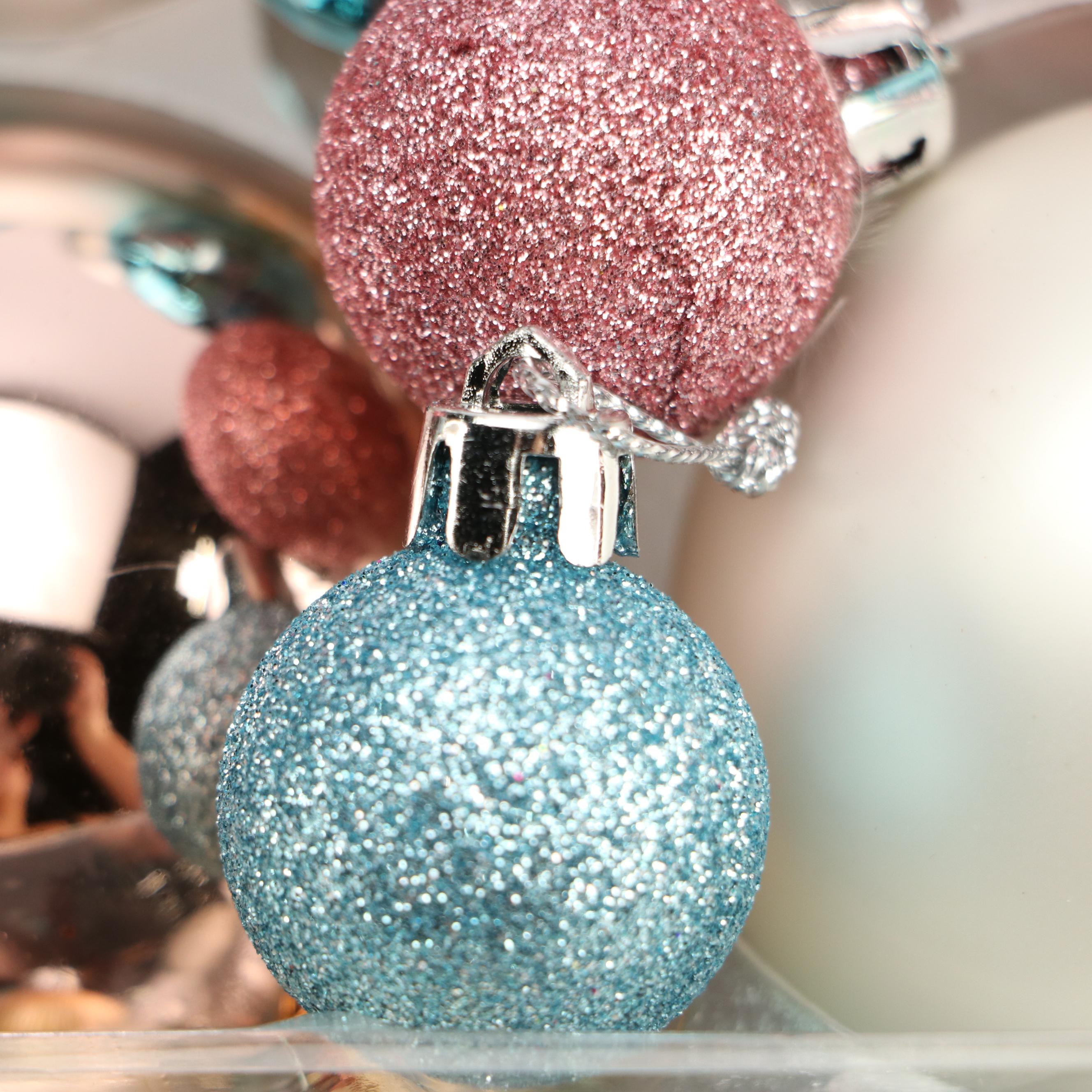 Silvered Glass and Other Christmas Ornaments