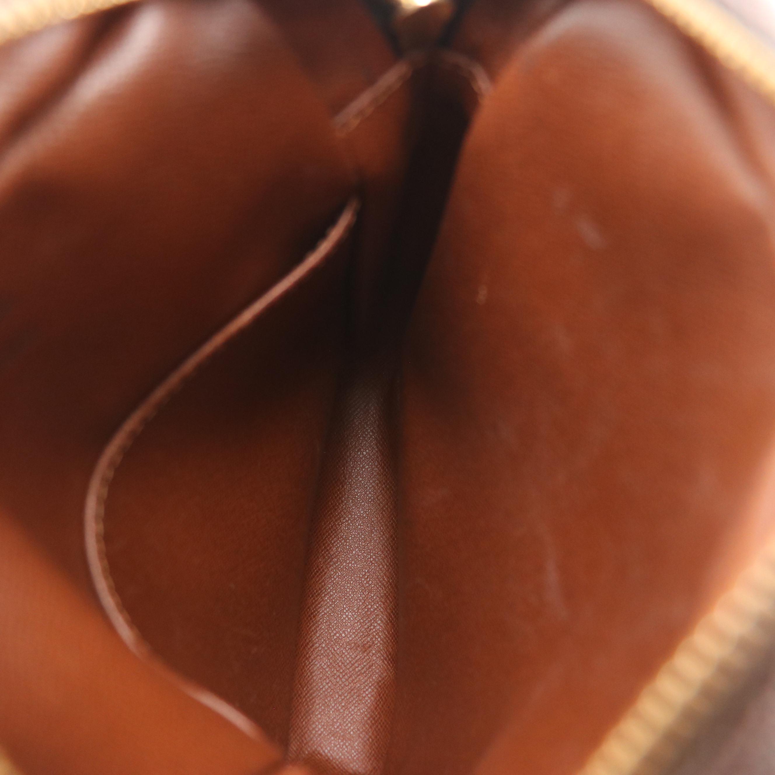 Louis Vuitton Danube Crossbody Bag in Monogram Canvas and Vachetta Leather