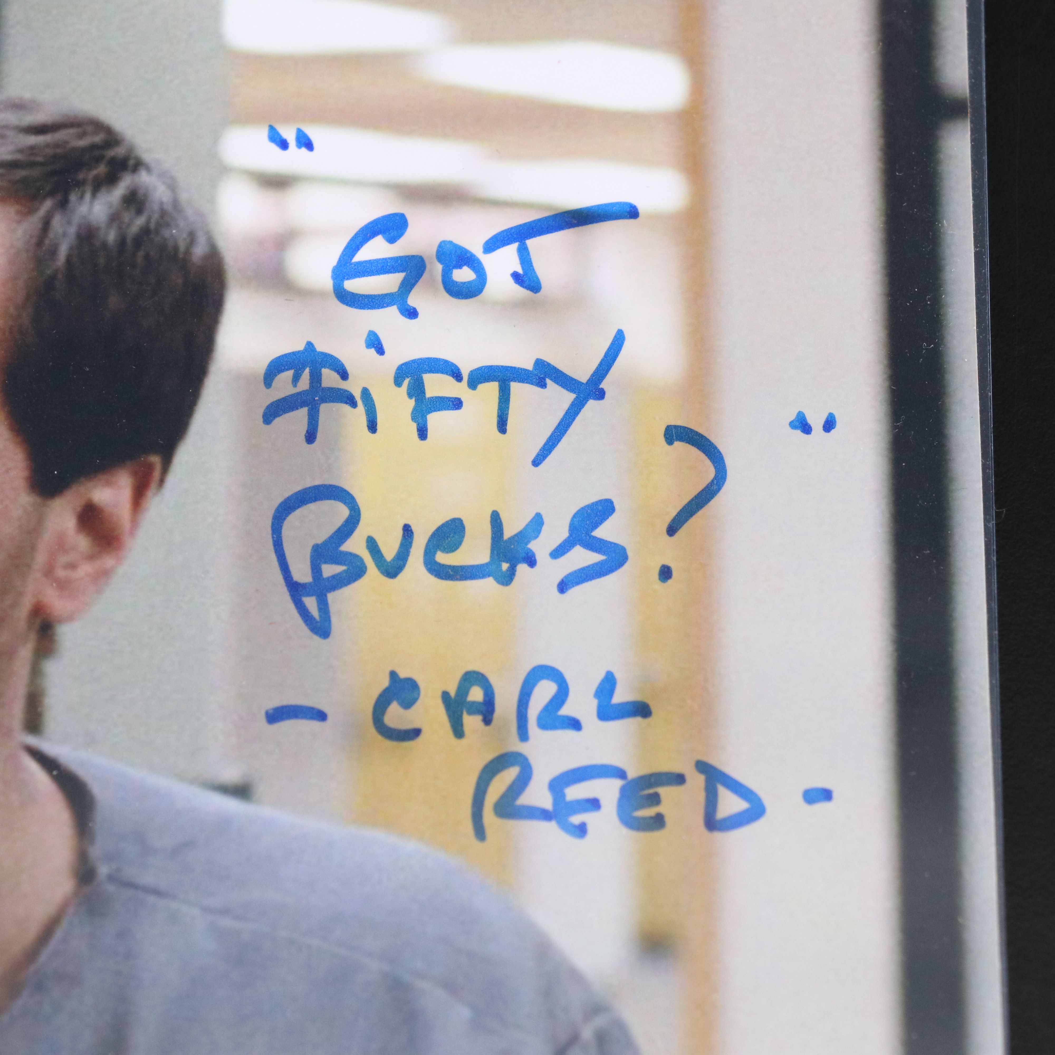 John Kapelos Signed “The Breakfast Club” Movie Print