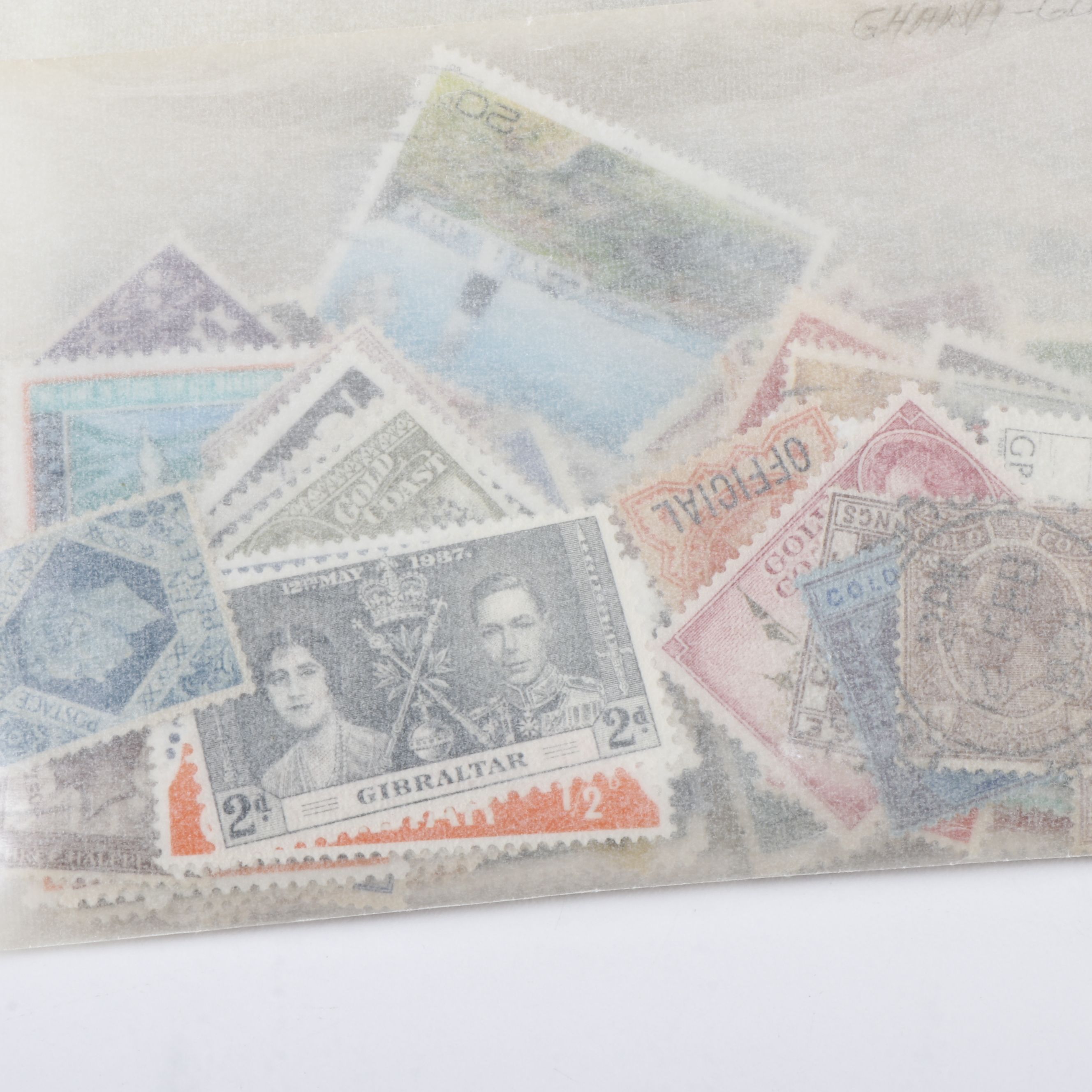 Large Collection of Vintage World Postage Stamps