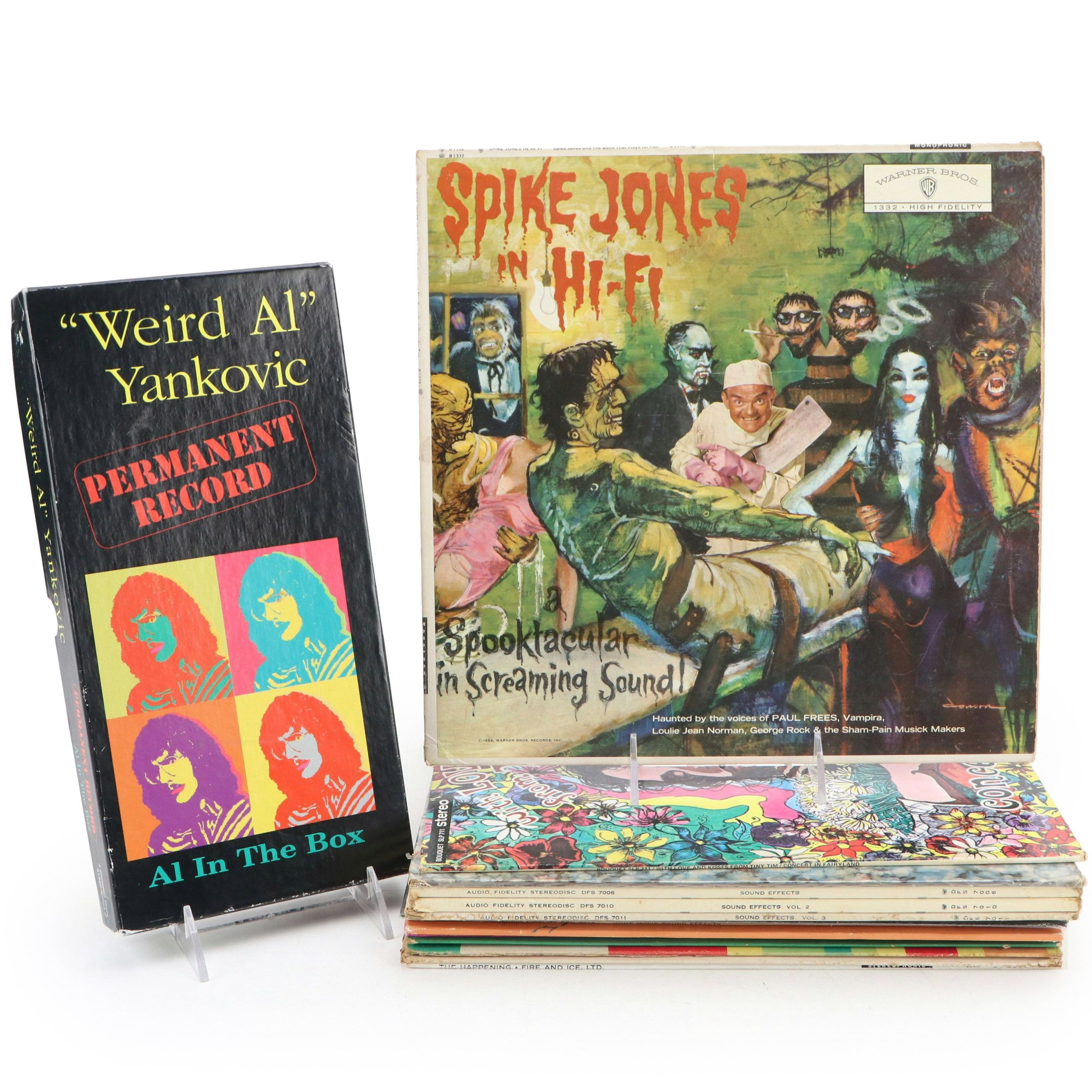 "Weird Al" Yankovic CD Box Set, Tiny Tim, Spike Jones and More Vinyl Records