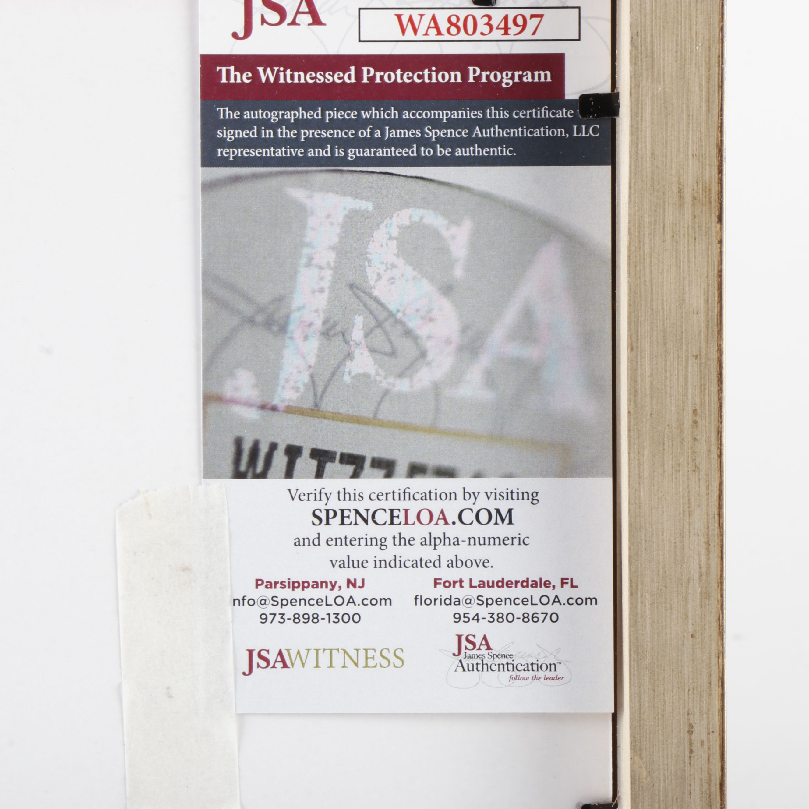 William Shatner Signed “Star Trek” Framed Print, JSA