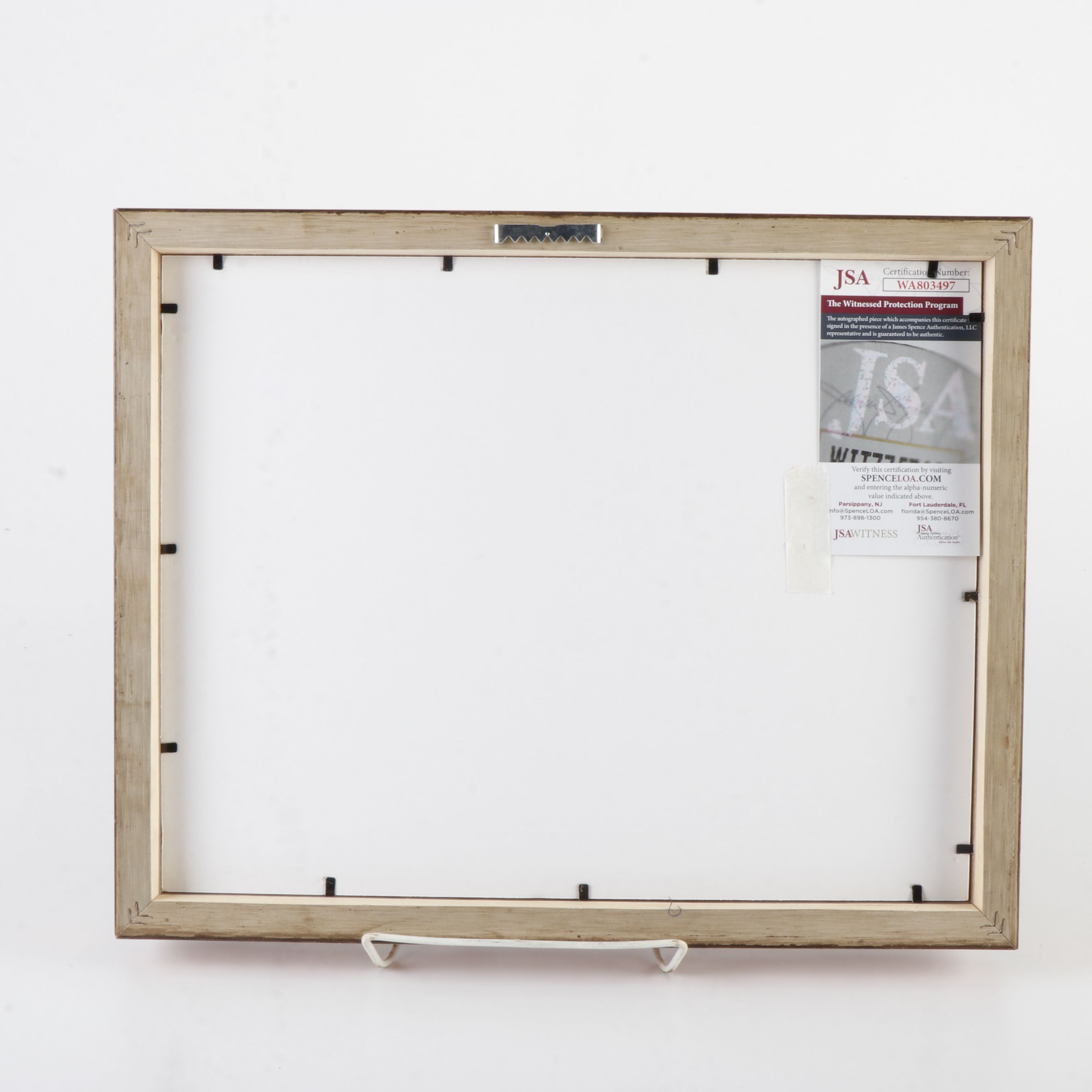 William Shatner Signed “Star Trek” Framed Print, JSA