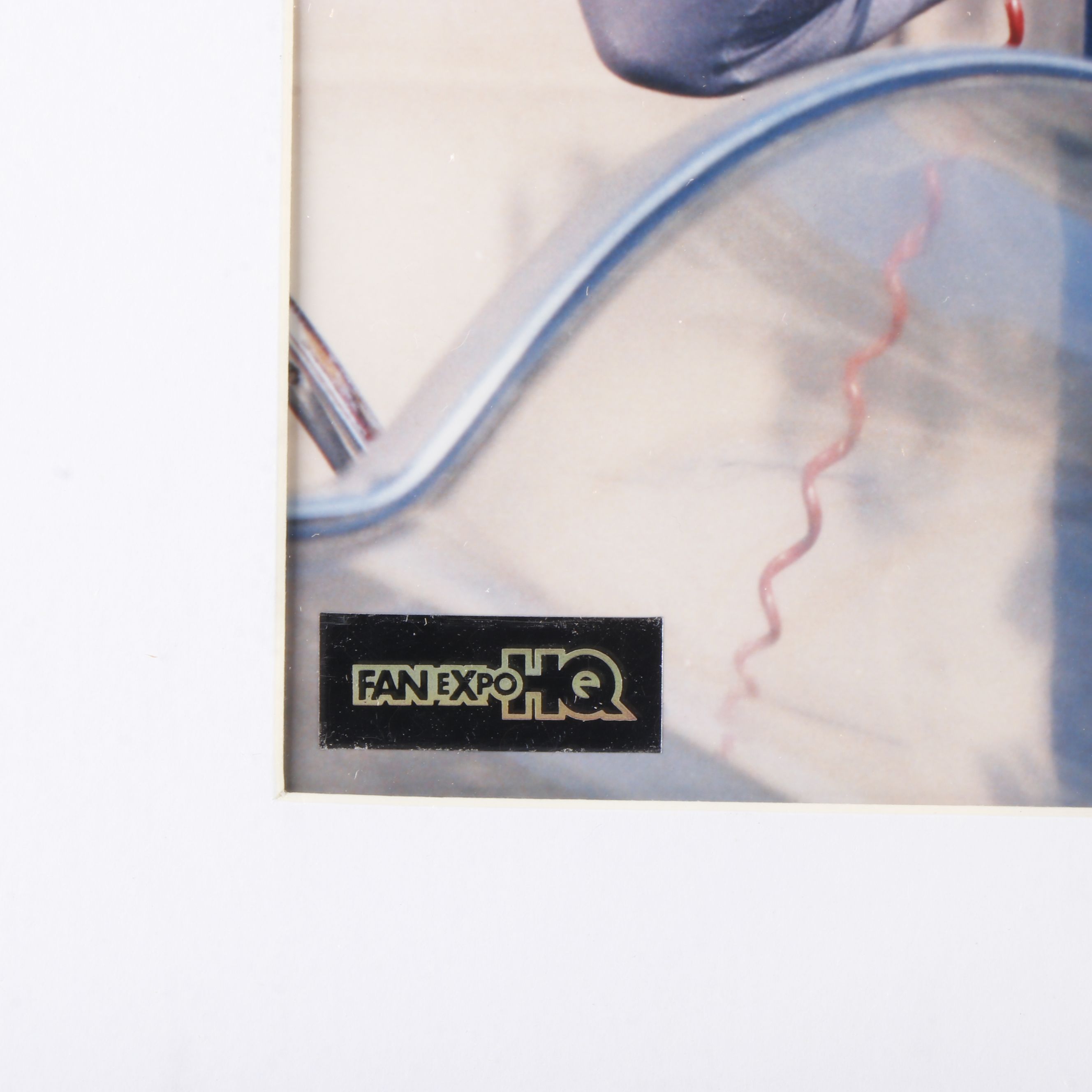 Burt Ward Signed “Batman and Robin” Print in Matted Frame, PSA