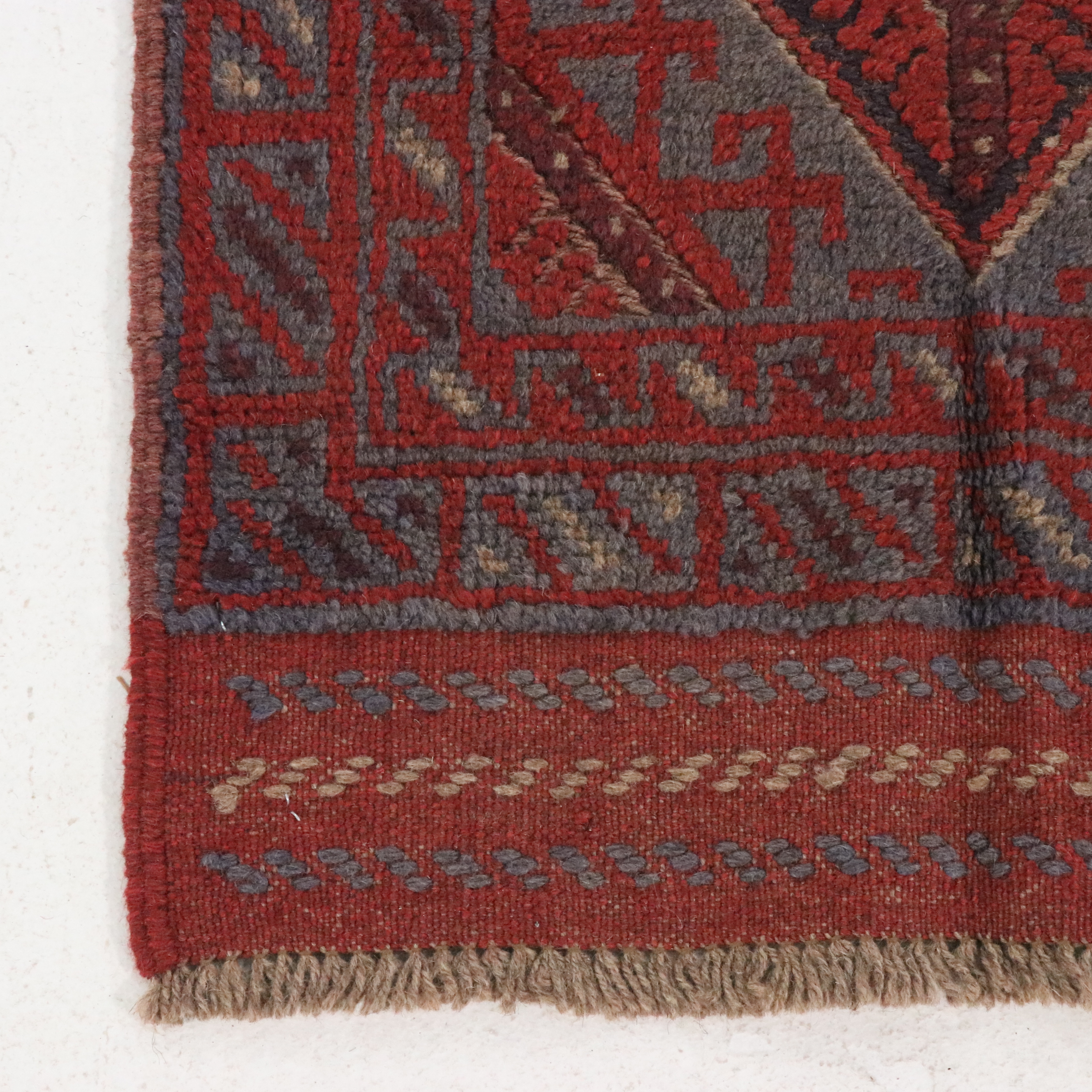 2' x 8' Handwoven Afghan Mashwani Carpet Runner