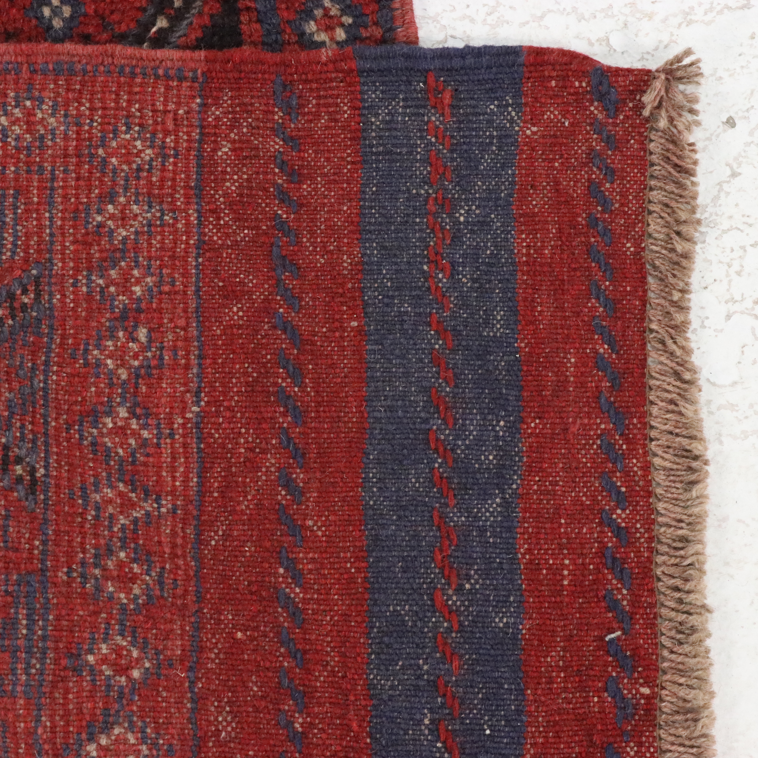 1'10 x 8' Handwoven Afghan Mashwani Carpet Runner