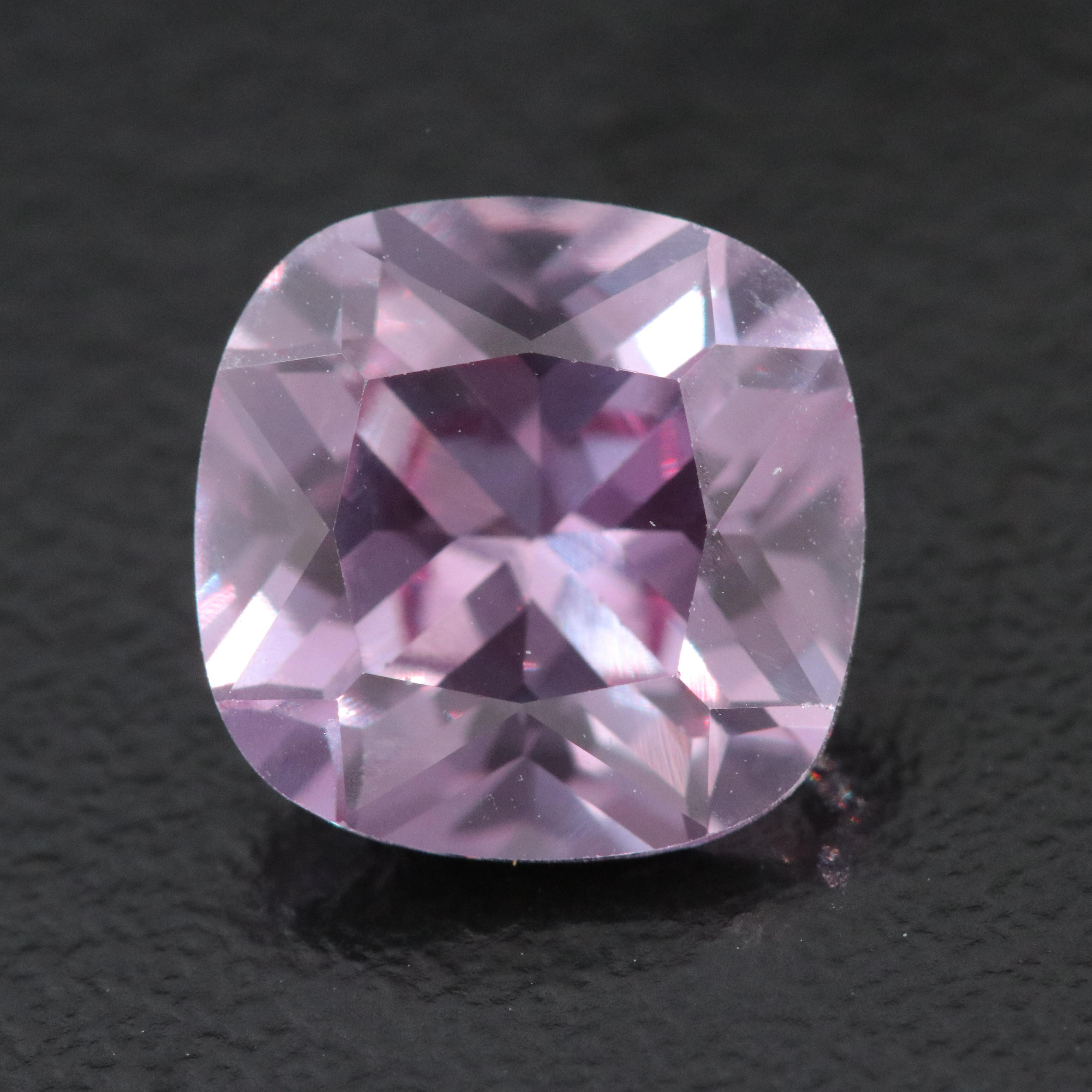 Loose 5.26 CT Lab Grown Color Change Sapphire