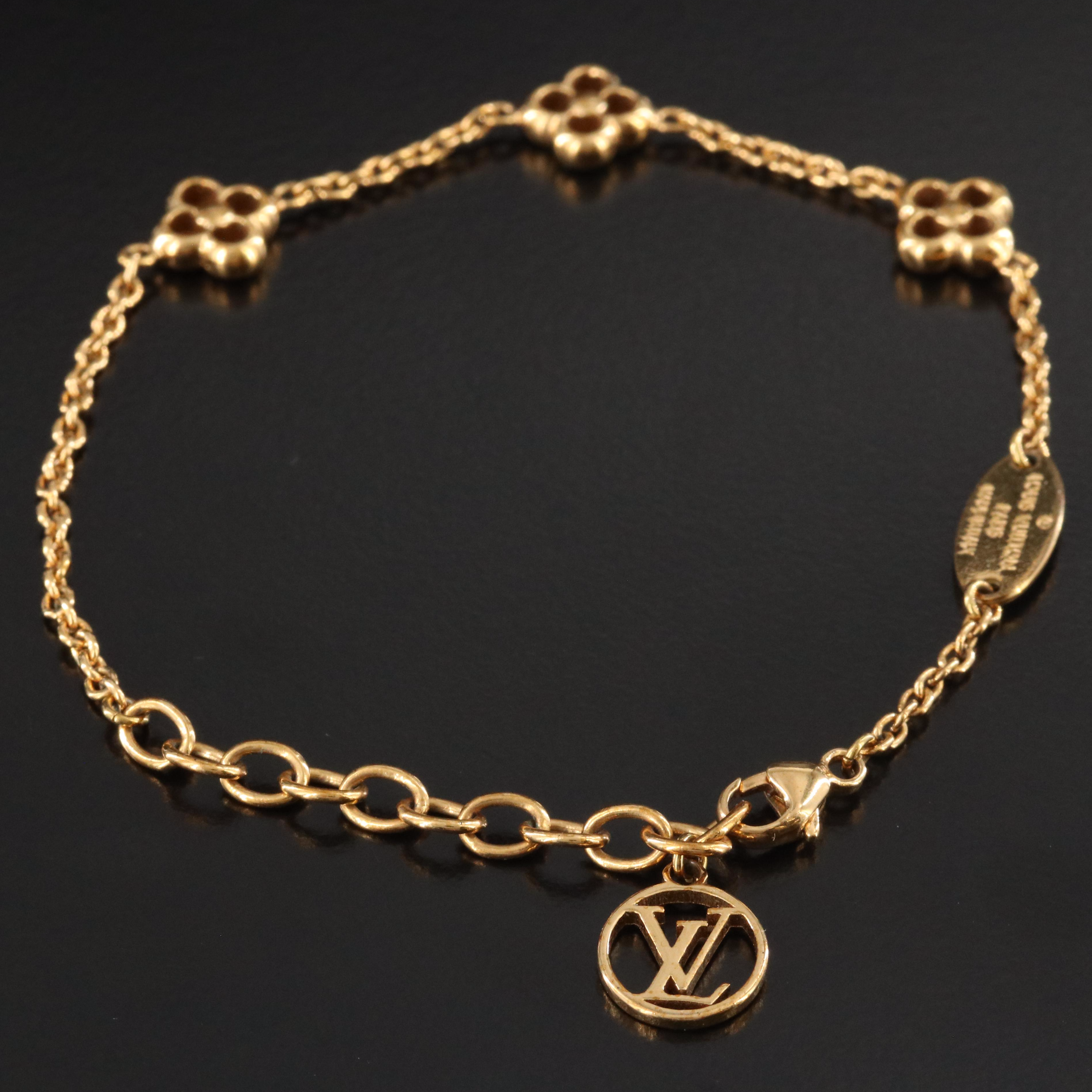 Louis Vuitton Flower Monogram Bracelet