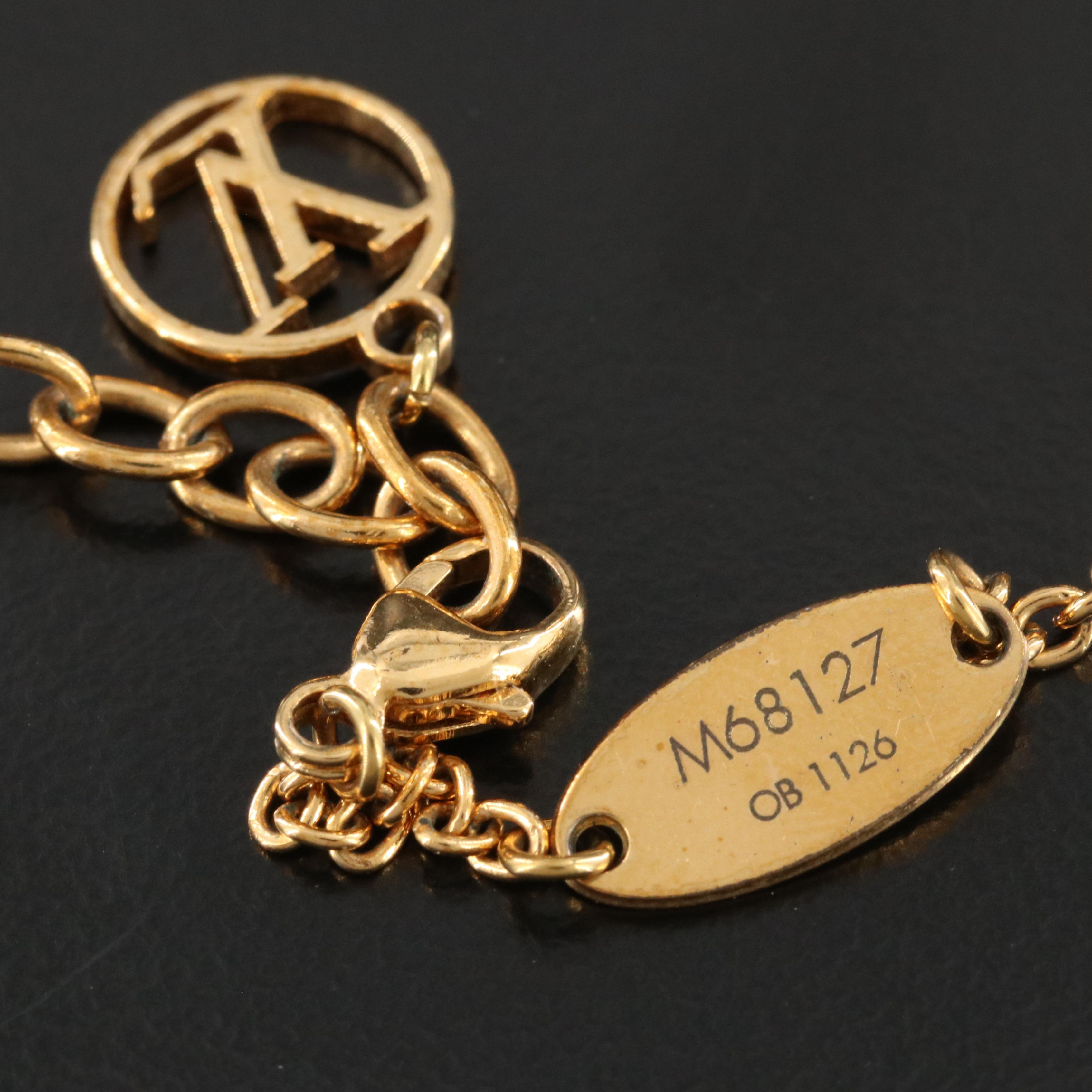 Louis Vuitton Flower Monogram Bracelet