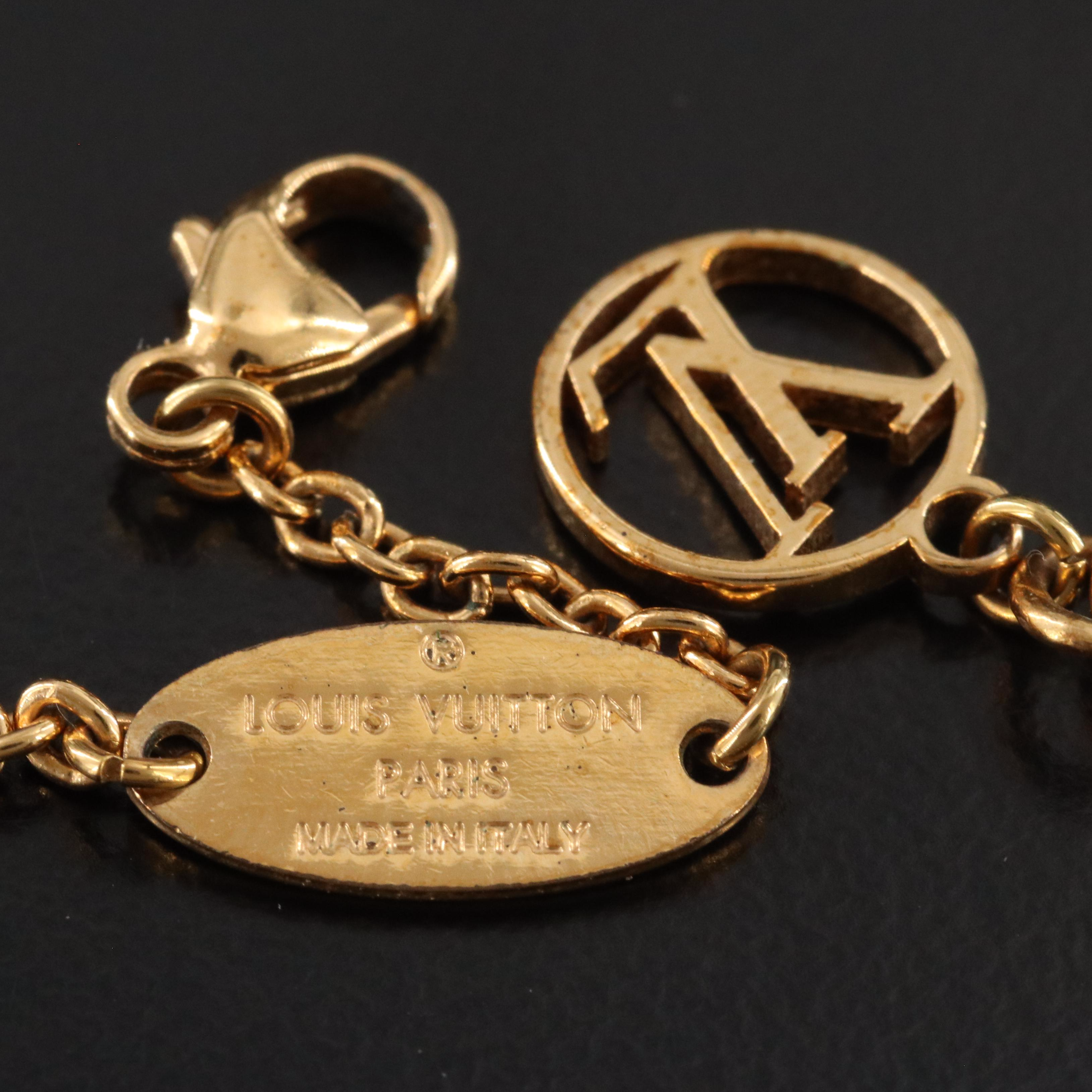 Louis Vuitton Flower Monogram Bracelet