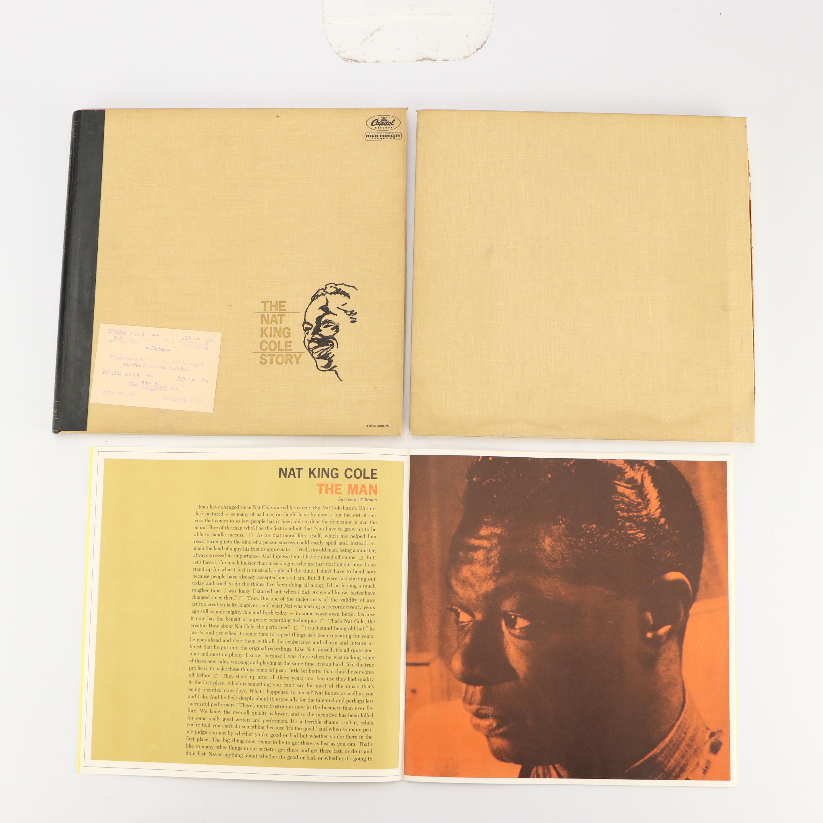 Frank Sinatra, Nat King Cole and More Vinyl Records, Mid-20th Century