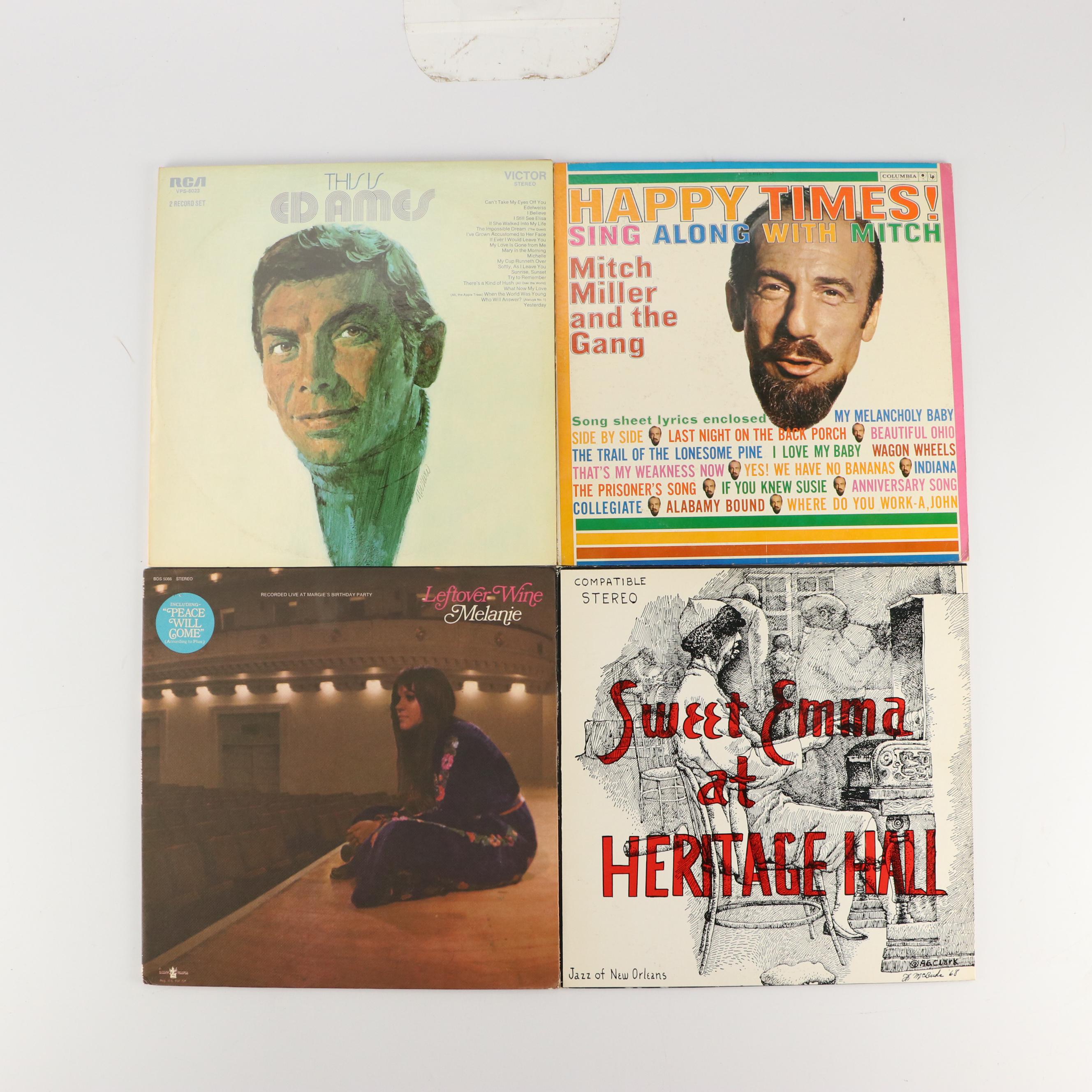 Frank Sinatra, Nat King Cole and More Vinyl Records, Mid-20th Century