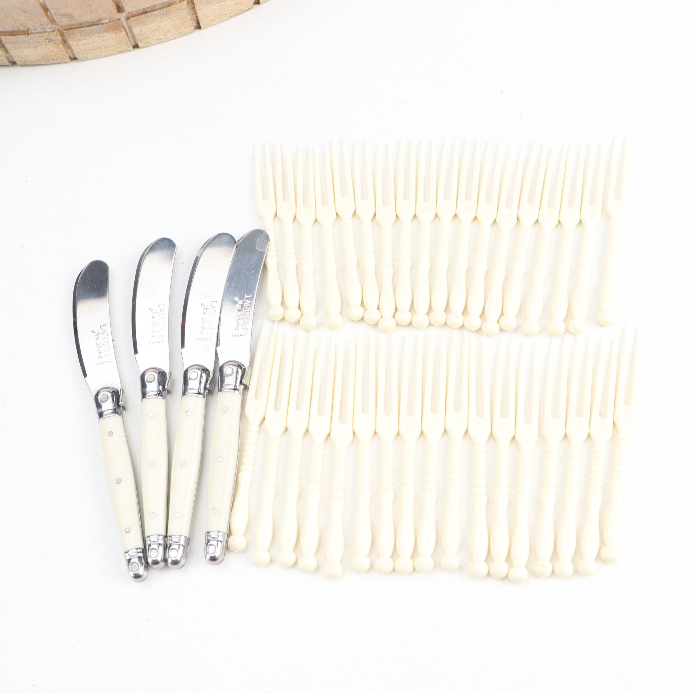 Jean Dubost Laguiole and Other Cheese Knives and Other Table Accessories
