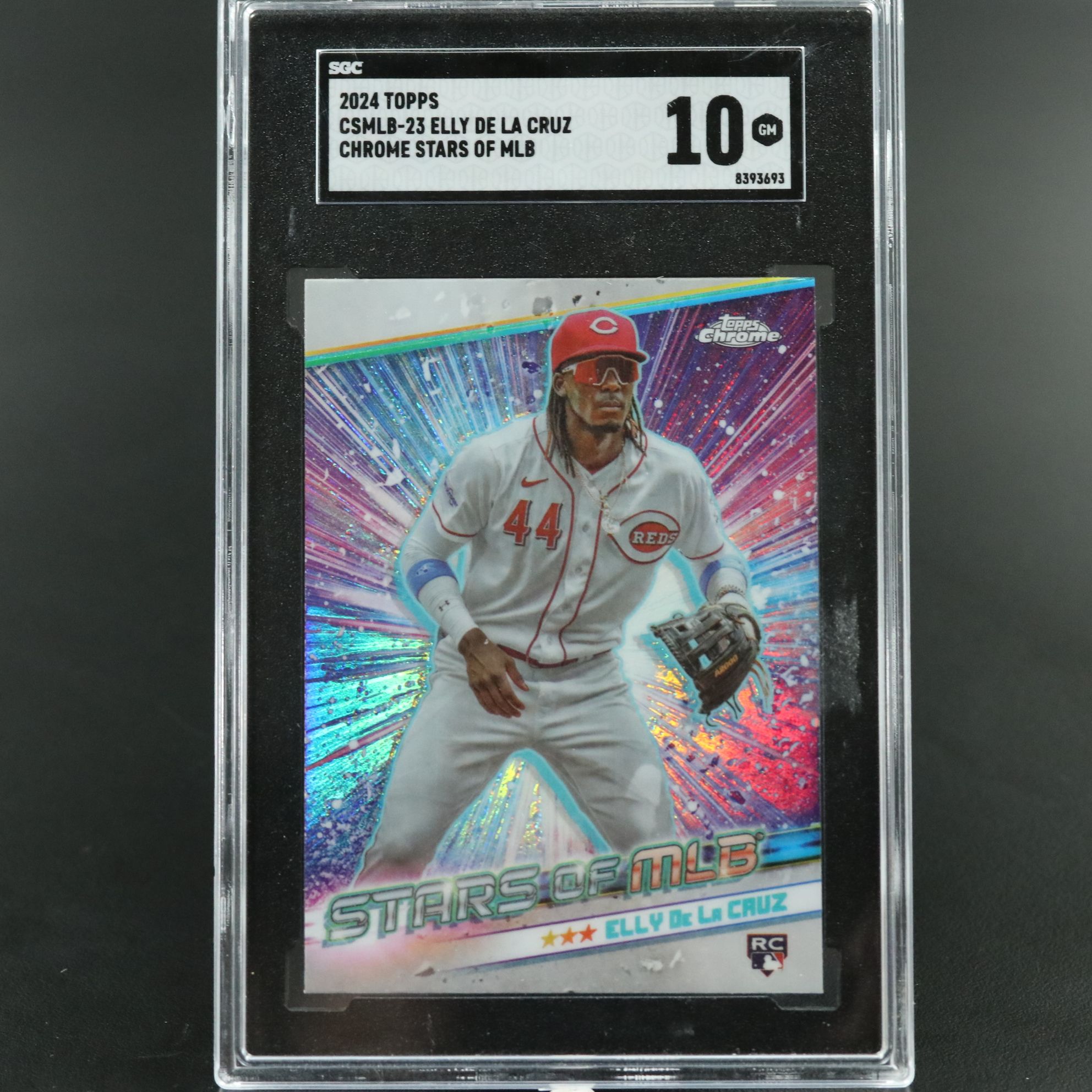 2024 Topps Elly De La Cruz Stars Of MLB Rookie Card Graded SGC 10